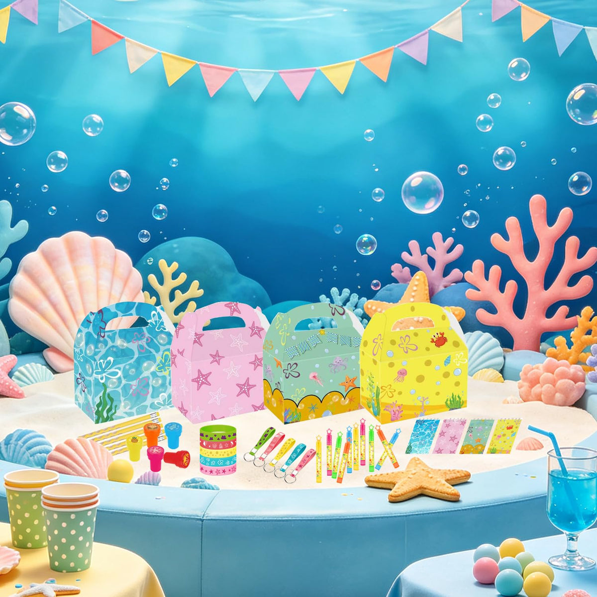 80Pcs Party Favors Set Gift Birthday Decorations Classroom - WPAZH Official Imagery - 8