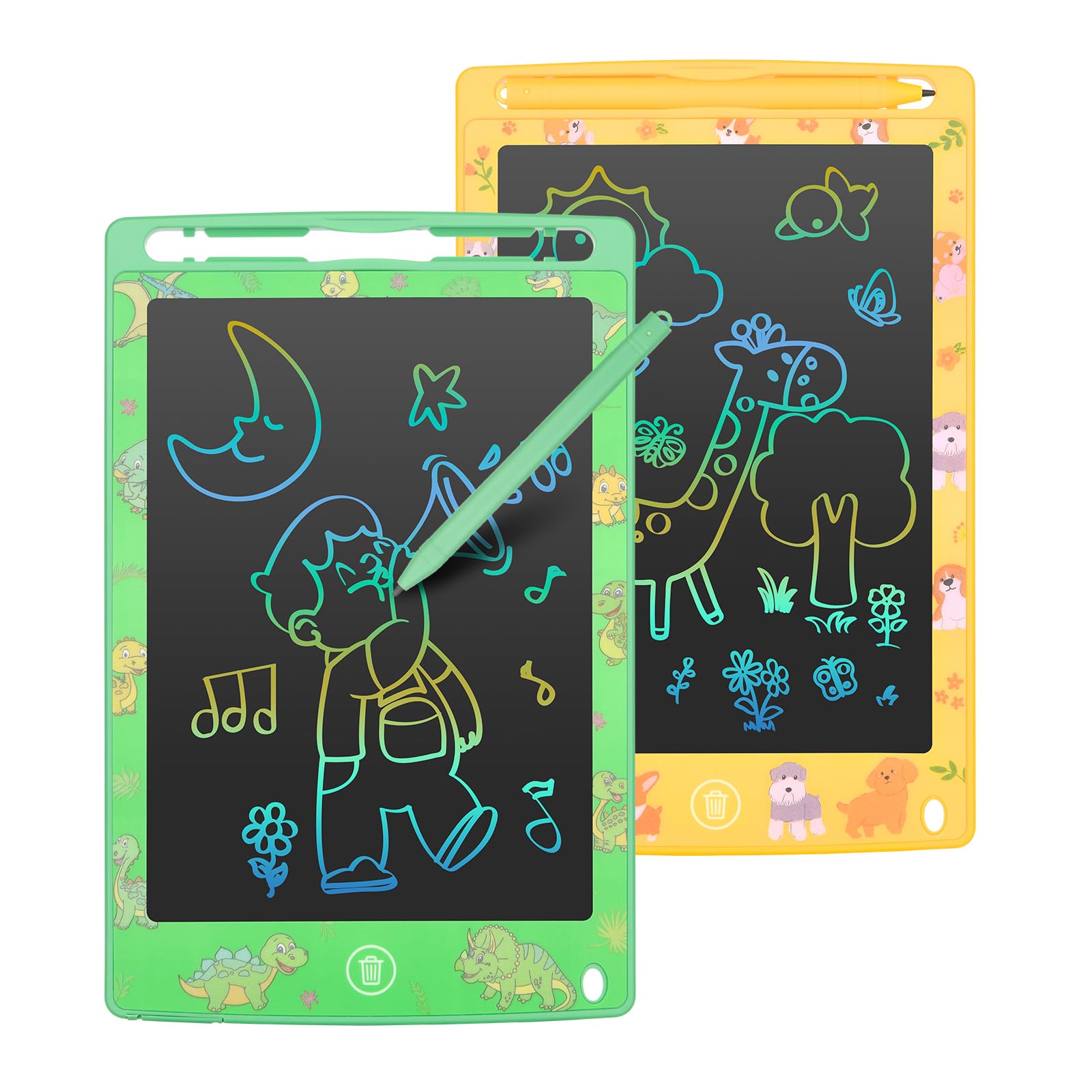mafiti LCD Writing Tablet 8.5 Inch 2 Pack Colorful Screen Electronic Writing Dra - mafiti Official Product View 1