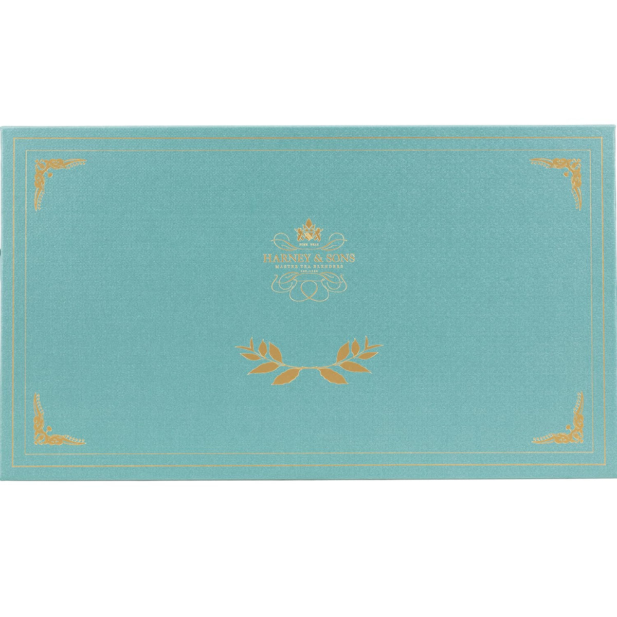 Harney Sons Teal Tea Chest Gift 32 Wrapped Sachets 8 Flavors - Harney & Sons Official Imagery - 3