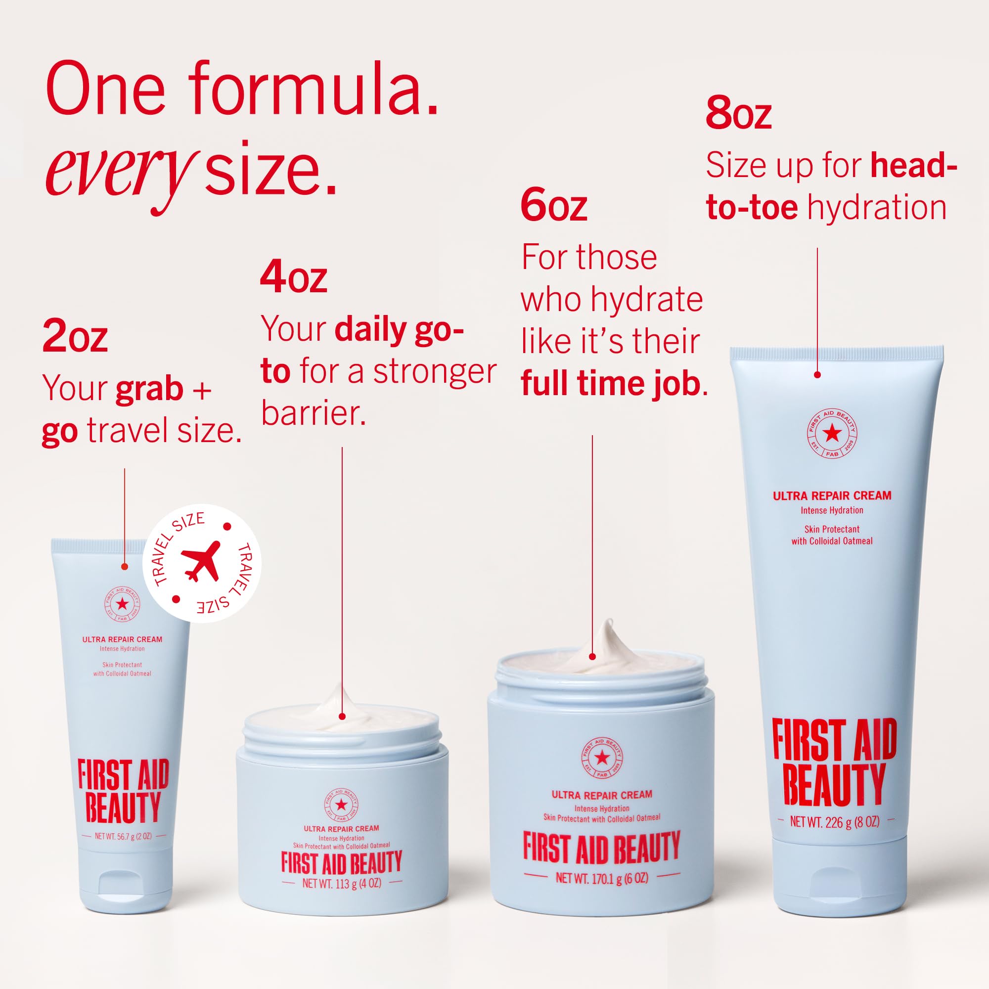 Elefair Tech First Aid Beauty Ultra Repair Cream, Intense Hydration - - Elefair Tech Official Product View 9