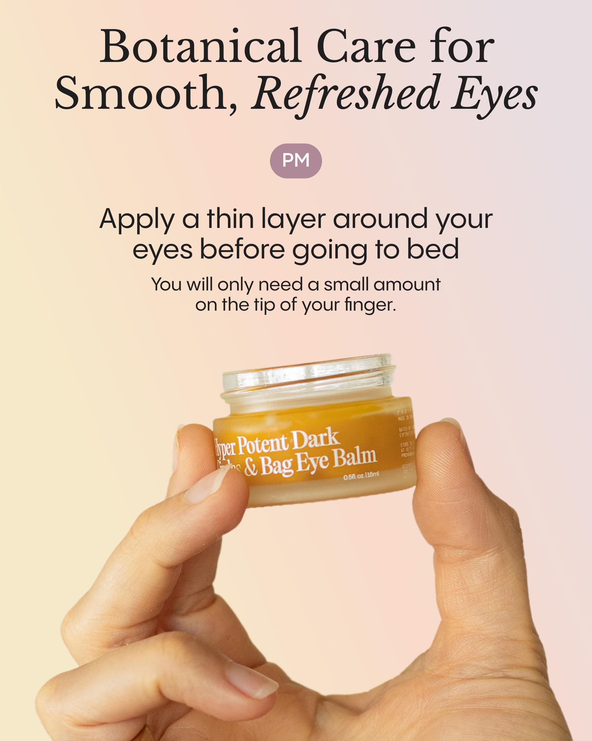 FRØYA Organics Hyper Potent Dark Circles & Bag Eye Balm (0.5 oz) - FRØYA Official Product View 4