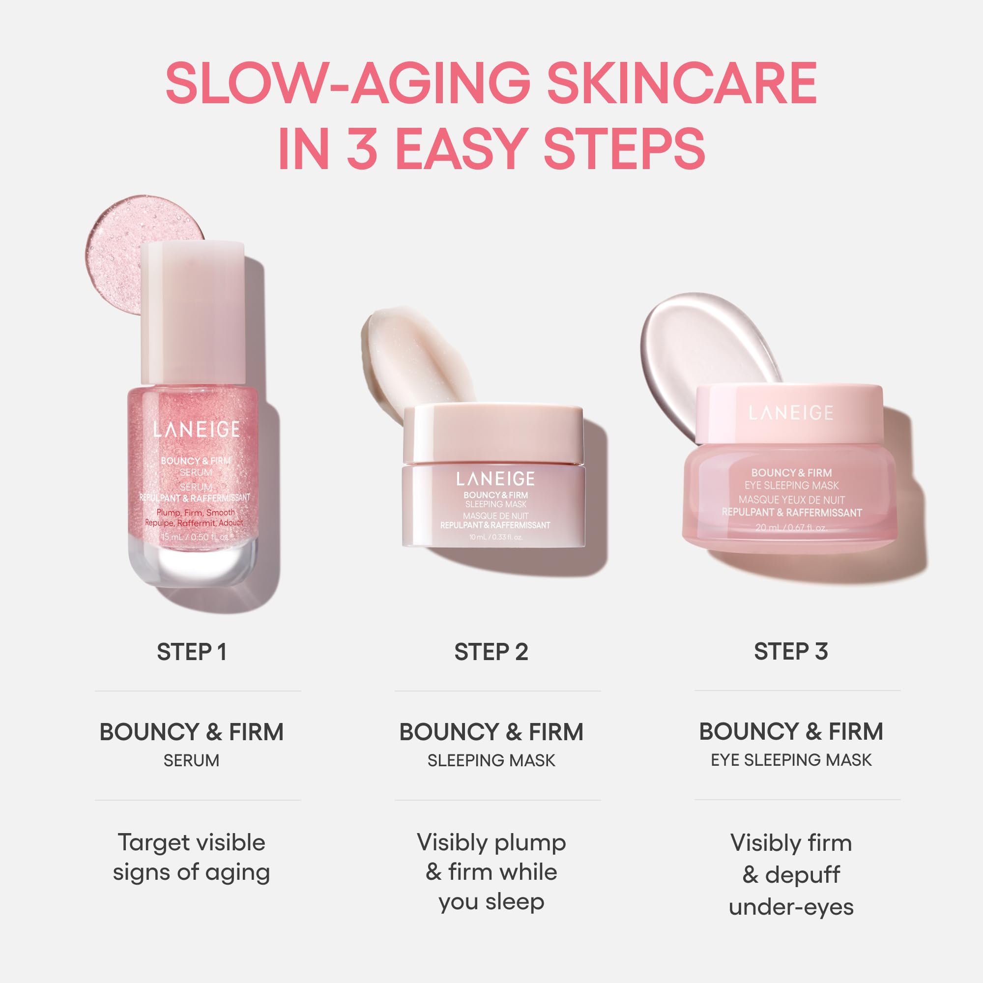 LANEIGE Bouncy &amp; Firm Sleeping Mask: Korean Overnight Face - Generic