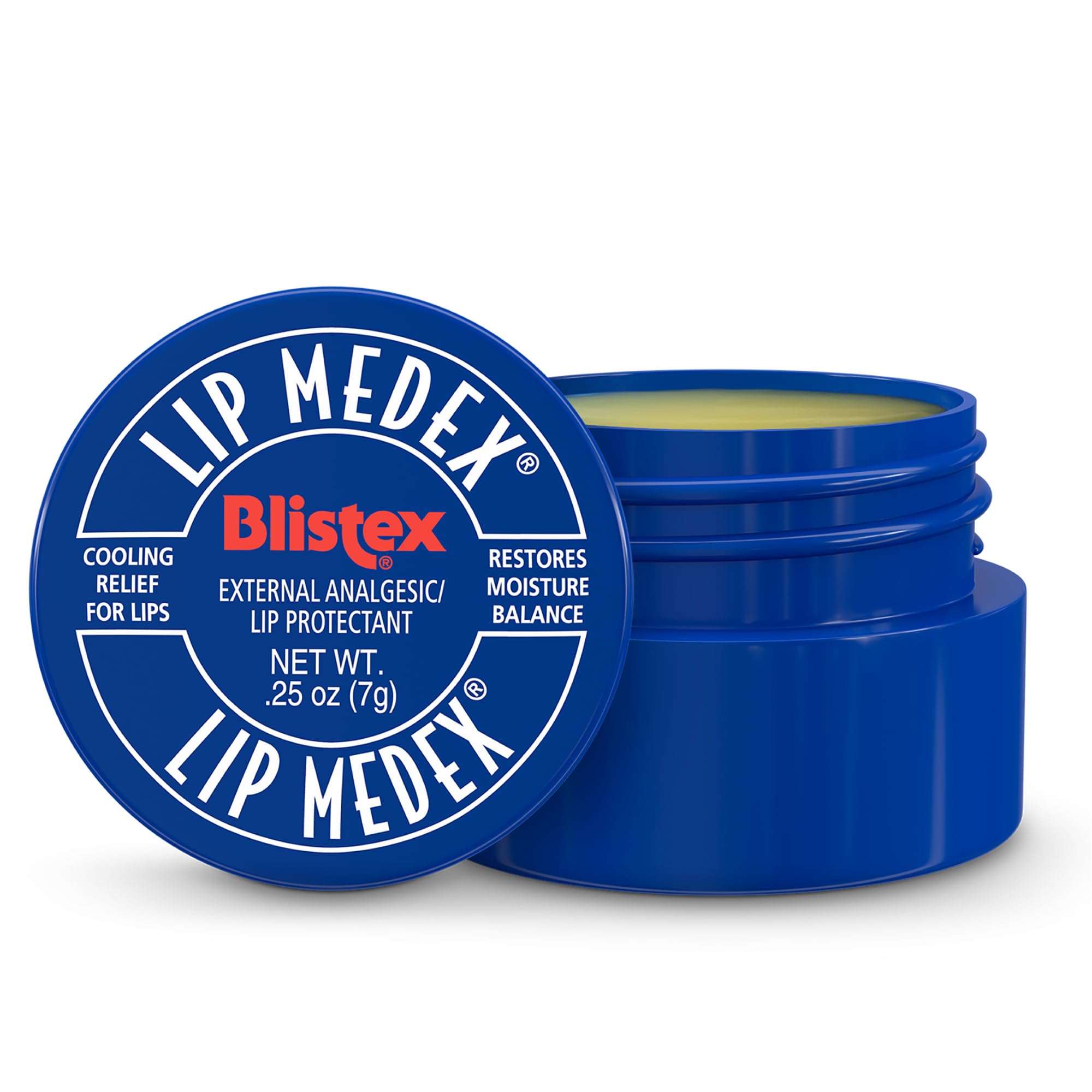 Blistex Lip Medex Medicated Lip Balm, 24 Hr Moisture, 0.25 oz, 12 Pack