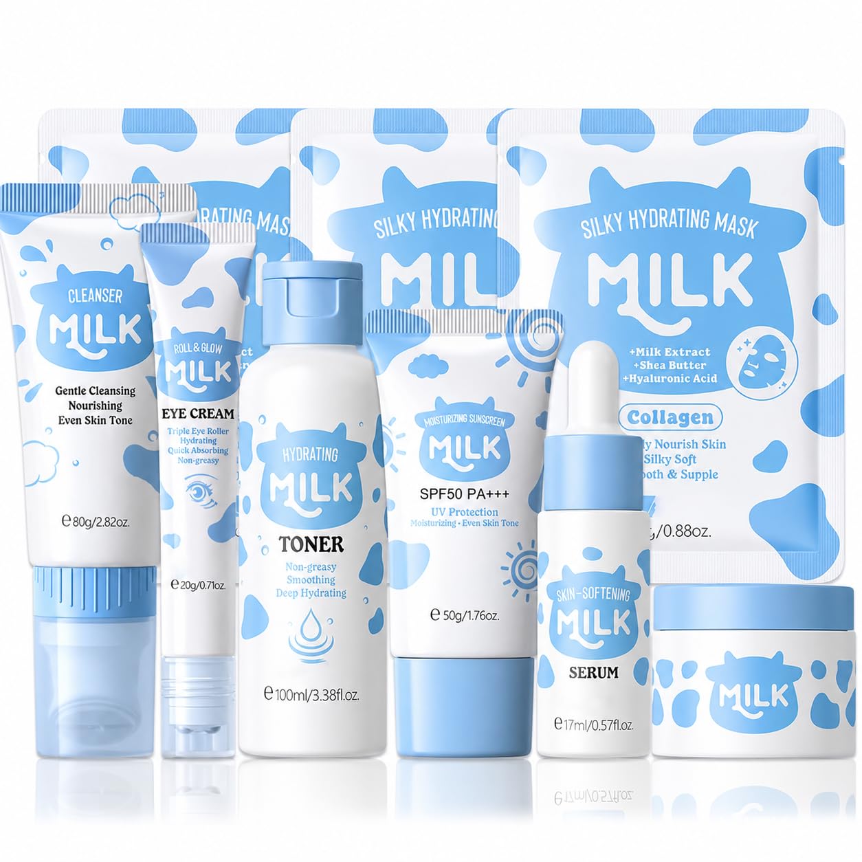 Milk Skincare Set For Women &amp; Girls, Hydrating Milk Skin - MrCuvaryas