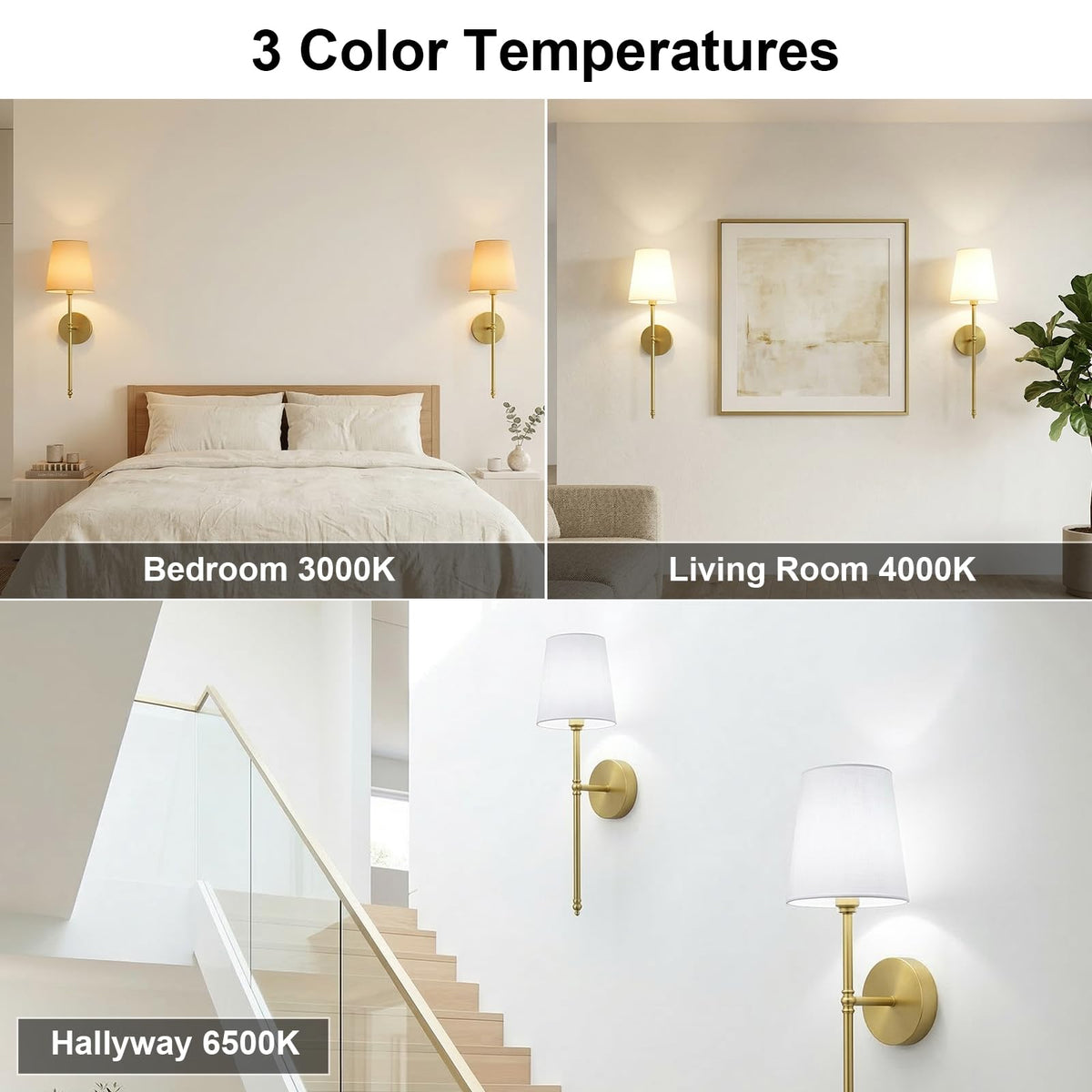 Wall Sconces Set of Two Battery Operated Rechargeable - XILLUMI CORE Official Imagery - 3