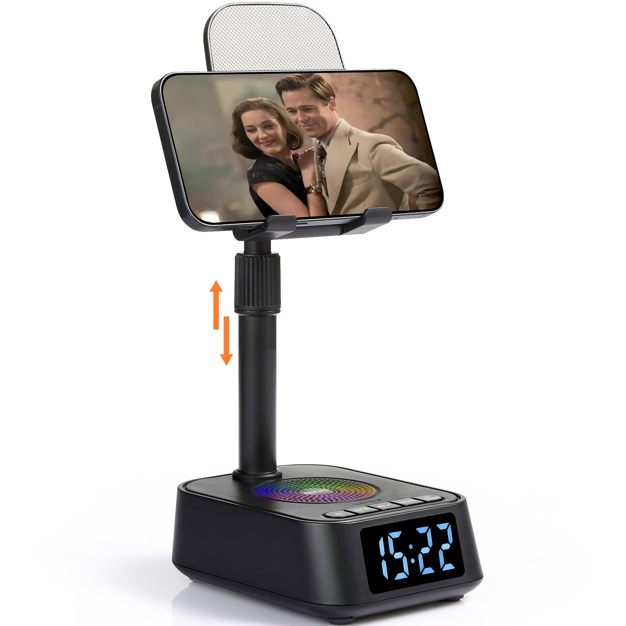 ASEAT Gifts for Men Women, Adjustable Phone Stand Bluetooth - Product Imagery