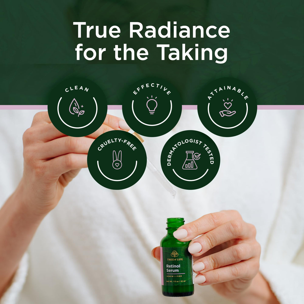Tree of Life Retinol Serum for Face Anti Aging Face Oil 4 Fl - Tree of Life Official Imagery - 8