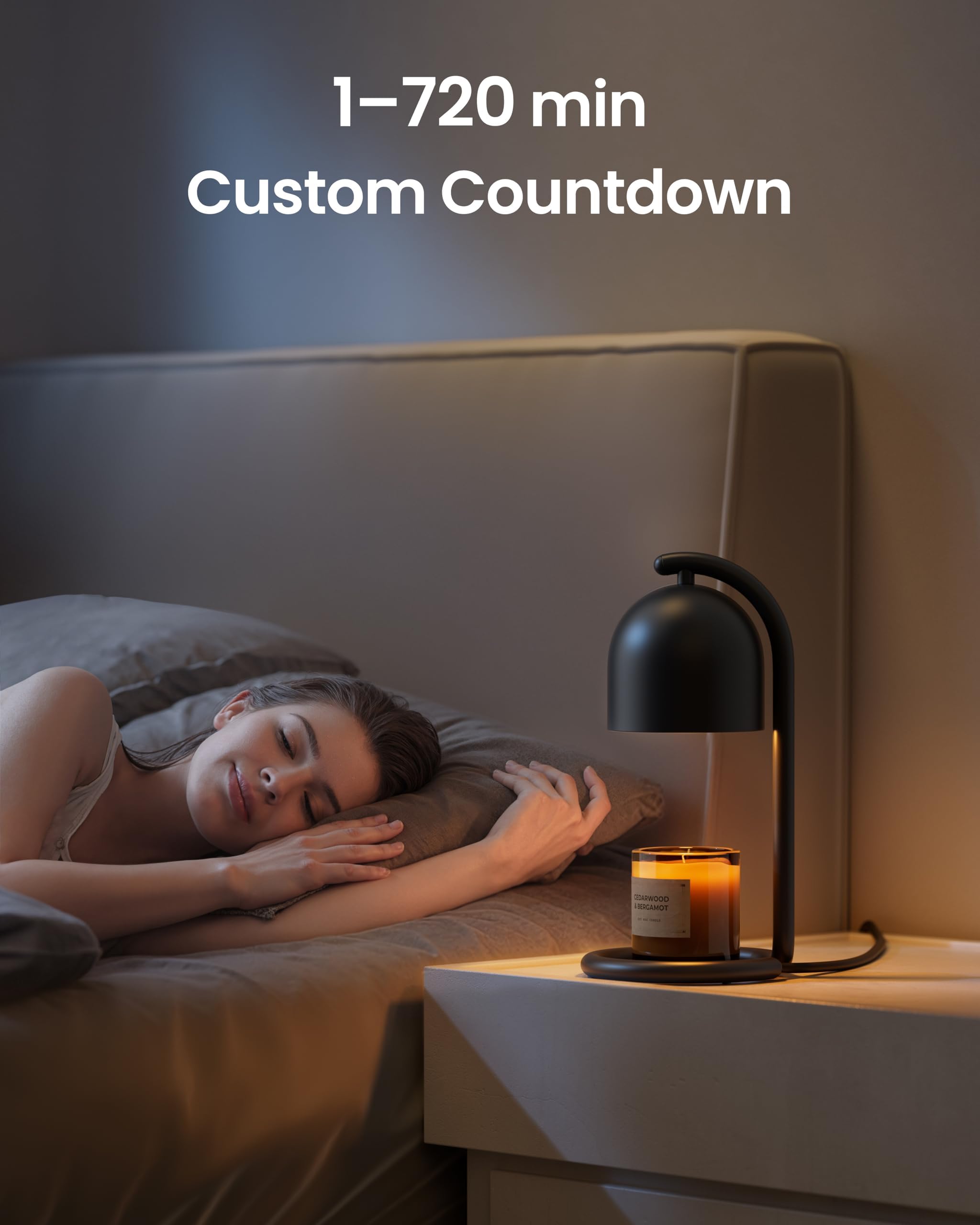 SwitchBot Smart Candle Warmer Lamp App & Voice Control, Flameless - SwitchBot Official Product View 7