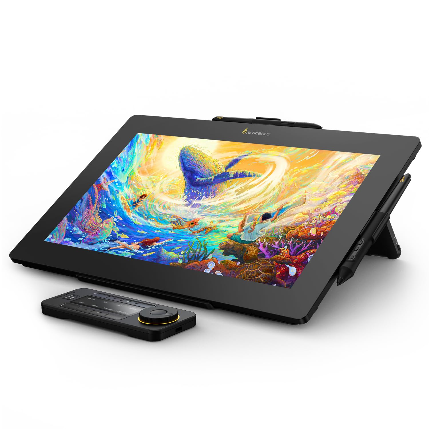 Xencelabs Pen Display 16 Bundle with Quick Keys, 16" 4K OLED - Product Imagery