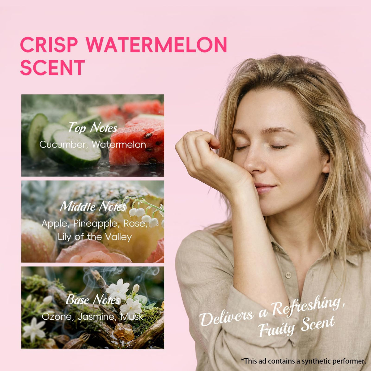 Watermelon Body Care Gift Enjoy Refreshing Moisture Bathroom - QUIYUM Official Imagery - 6