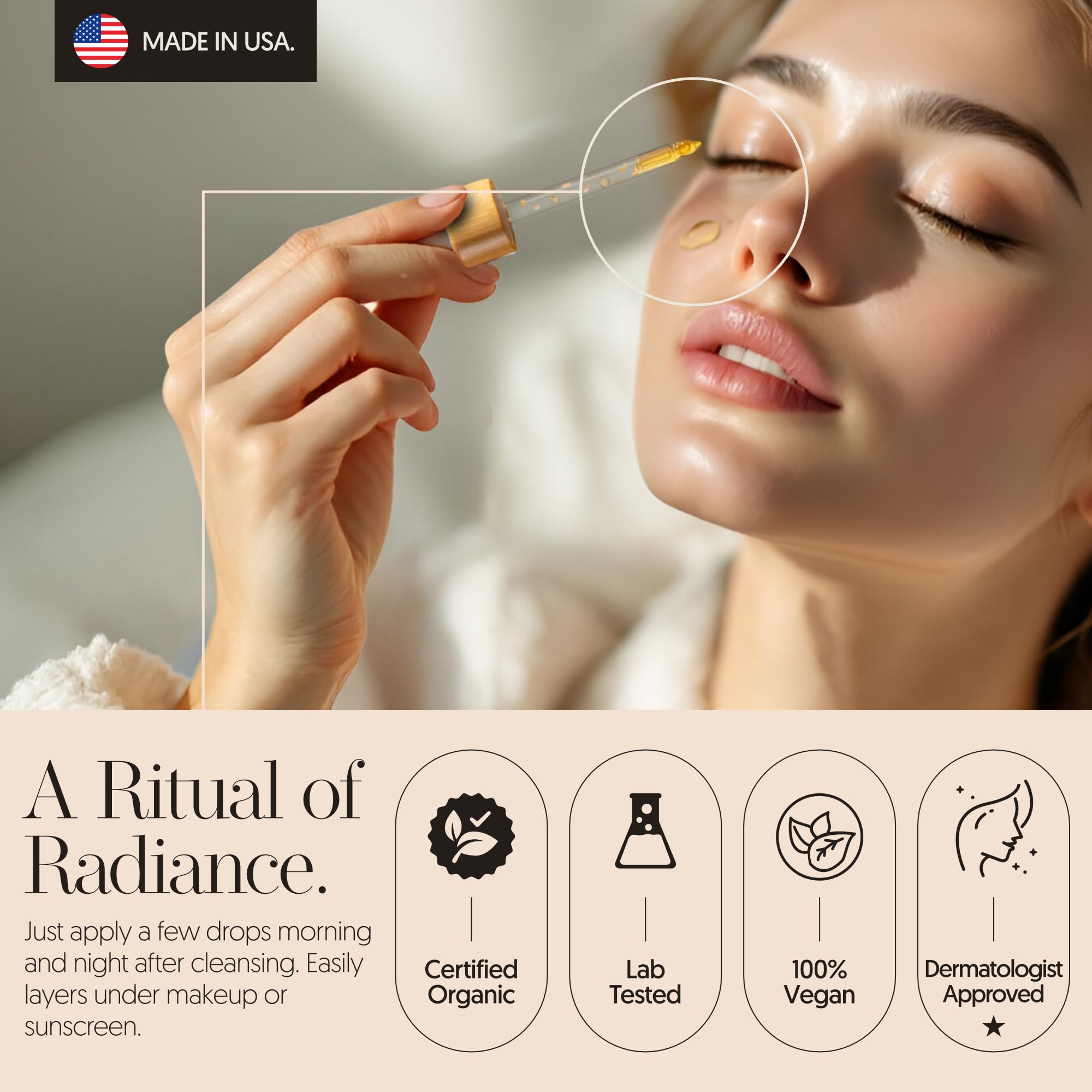 Finally Organic Tsubaki Camellia Face Oil & Under - Eye Serum for Sensitive - Finally Official Product View 10