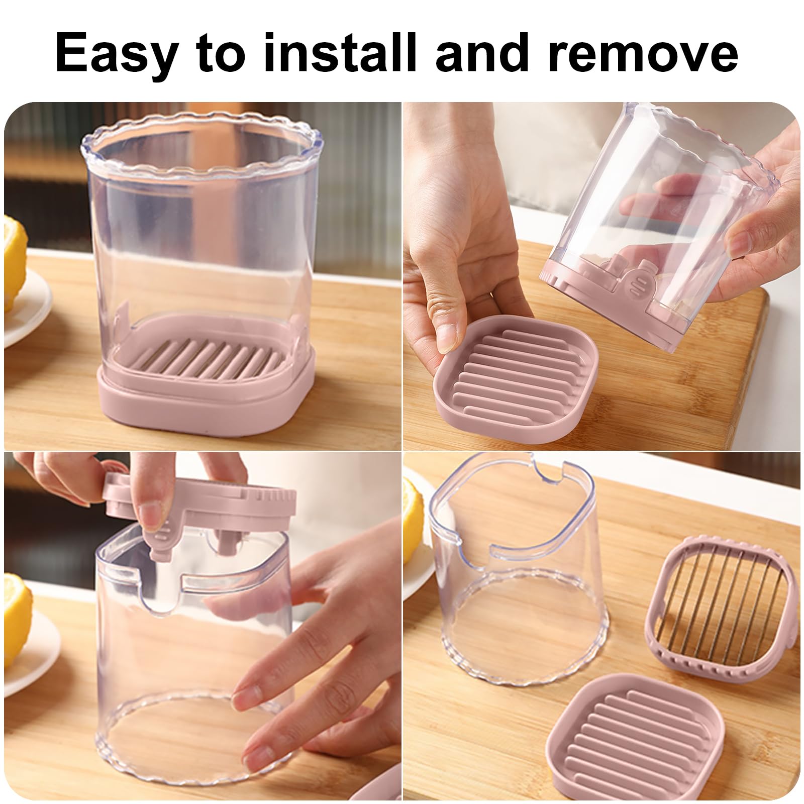 CEHNCEH Fruit Slicer Cup: Strawberry Slicer, Strawberries Cutter Cup, - View 4