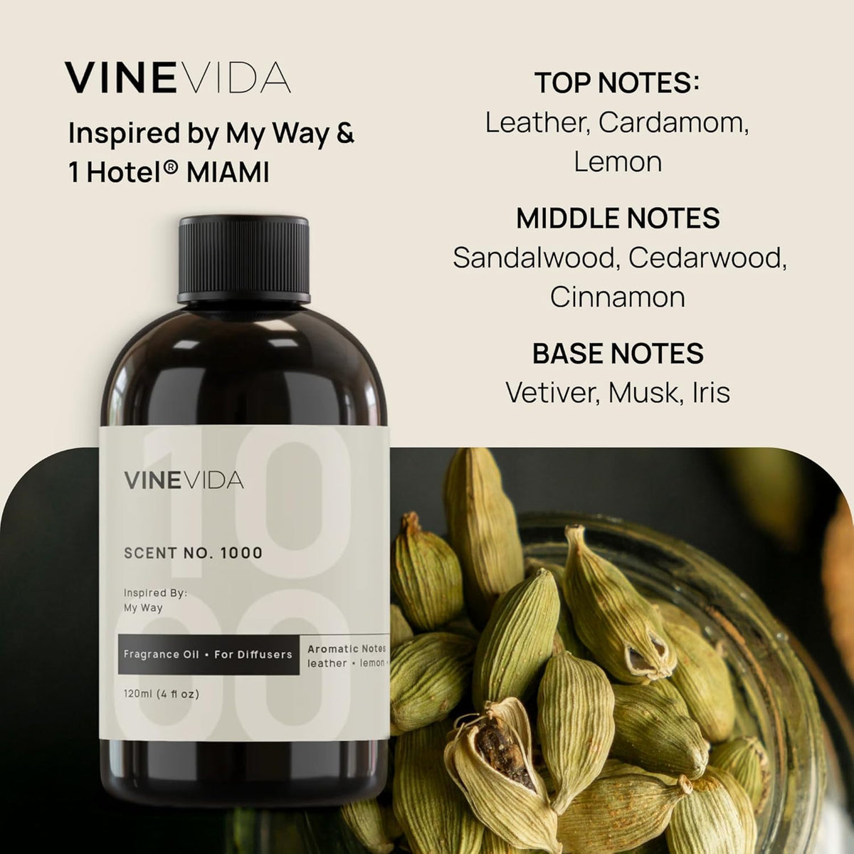 VINEVIDA Studio Waterless Diffuser and 3 Hotel Fragrance - VINEVIDA Official Imagery - 4