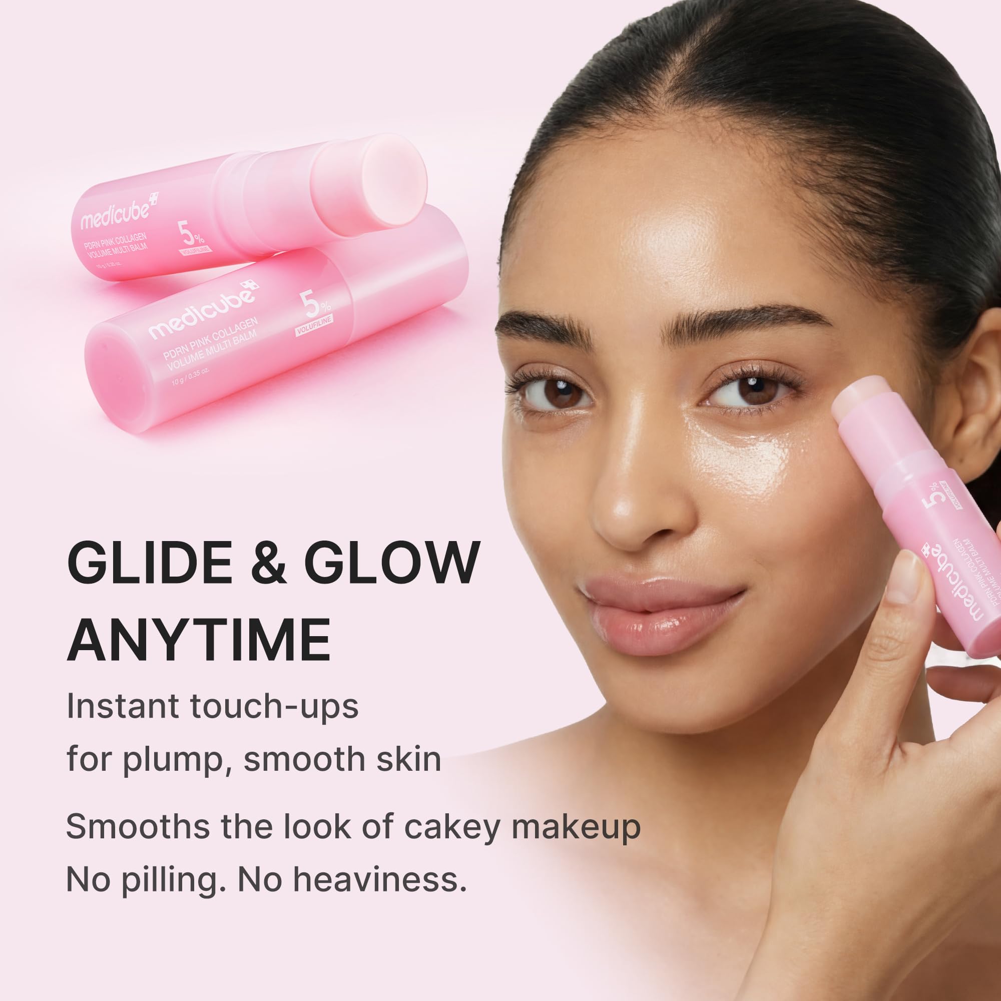 medicube PDRN Pink Collagen Volume Multi Balm Stick - medicube Official Product View 7
