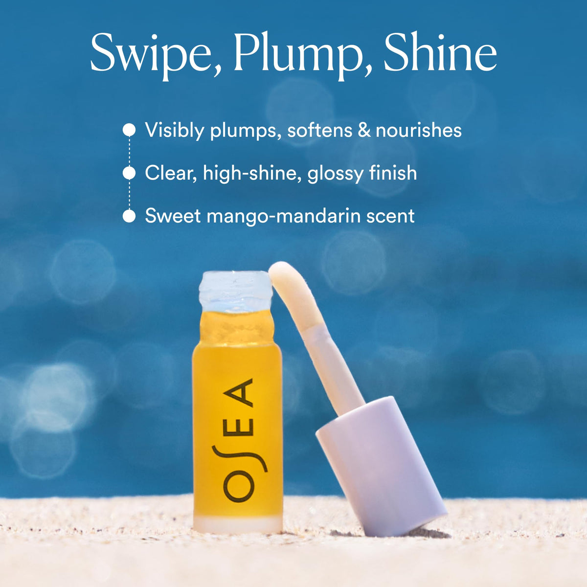 OSEA Hyaluronic Lip Oil Booster High Shine Non Sticky Glossy - OSEA Official Imagery - 4