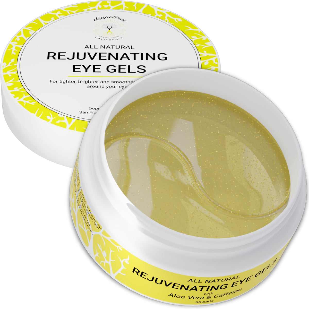 Caffeine Under Eye Patches Hydrogel Gel Mask for Dark - Doppeltree Official Imagery - 2