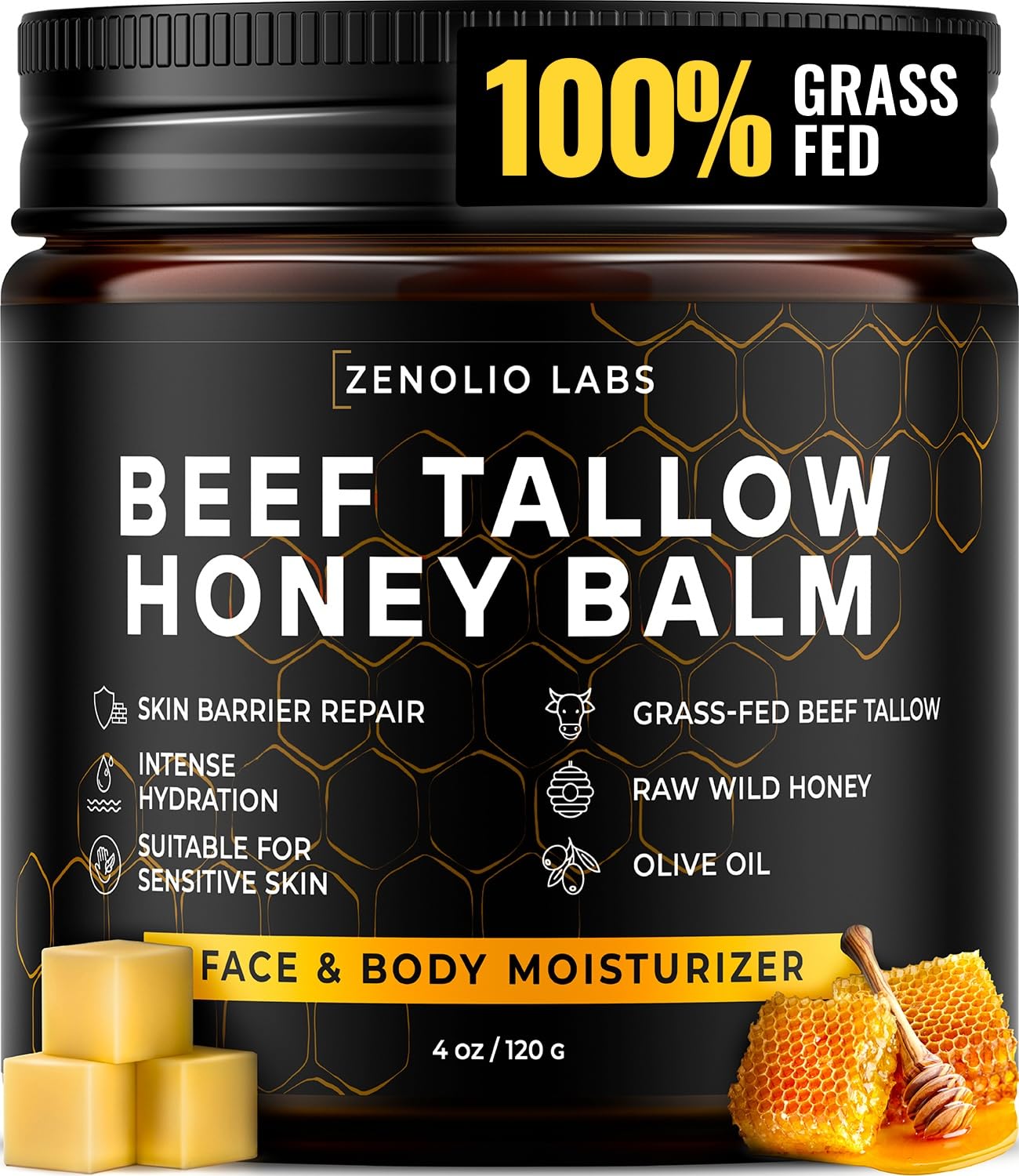 Mens Face Moisturizer Cream - Zenolio Labs