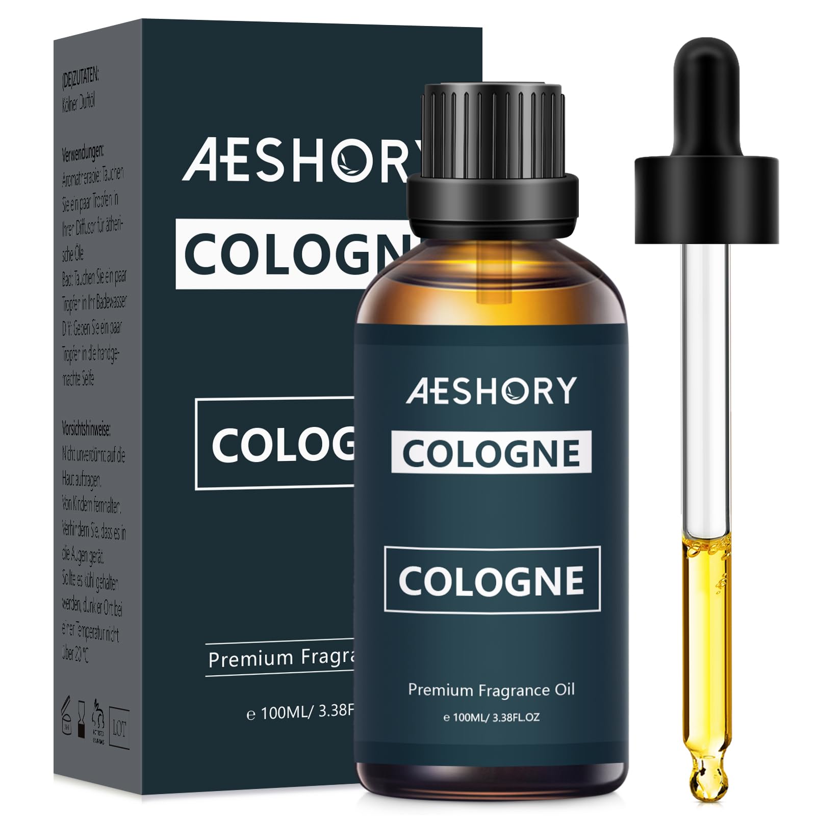 Cologne Fragrance Oil 3.38FL.OZ - Aromatherapy Essential Oils - Product Imagery