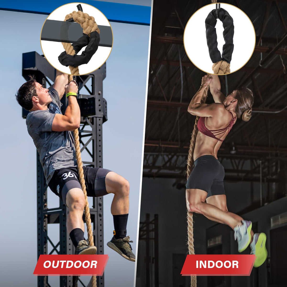 Climbing Rope Gym Workout - Sodlar Official Imagery - 6