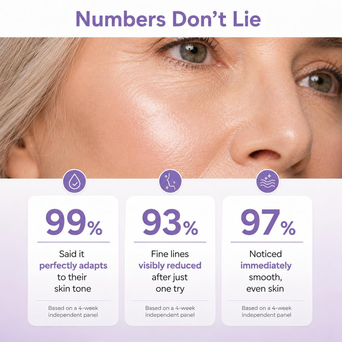 Color Changing Liquid Foundation Makeup for Mature Skin - Facelove Official Imagery - 6