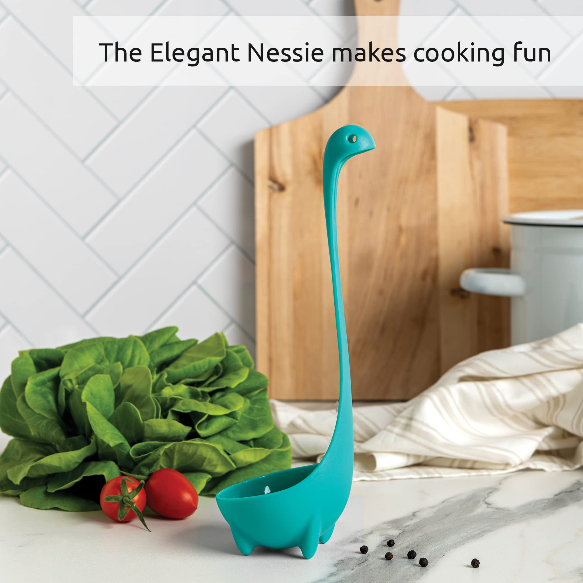 OTOTO The Original Nessie Ladle - Soup Ladle, Cute Gifts, Funny Kitche - View 5