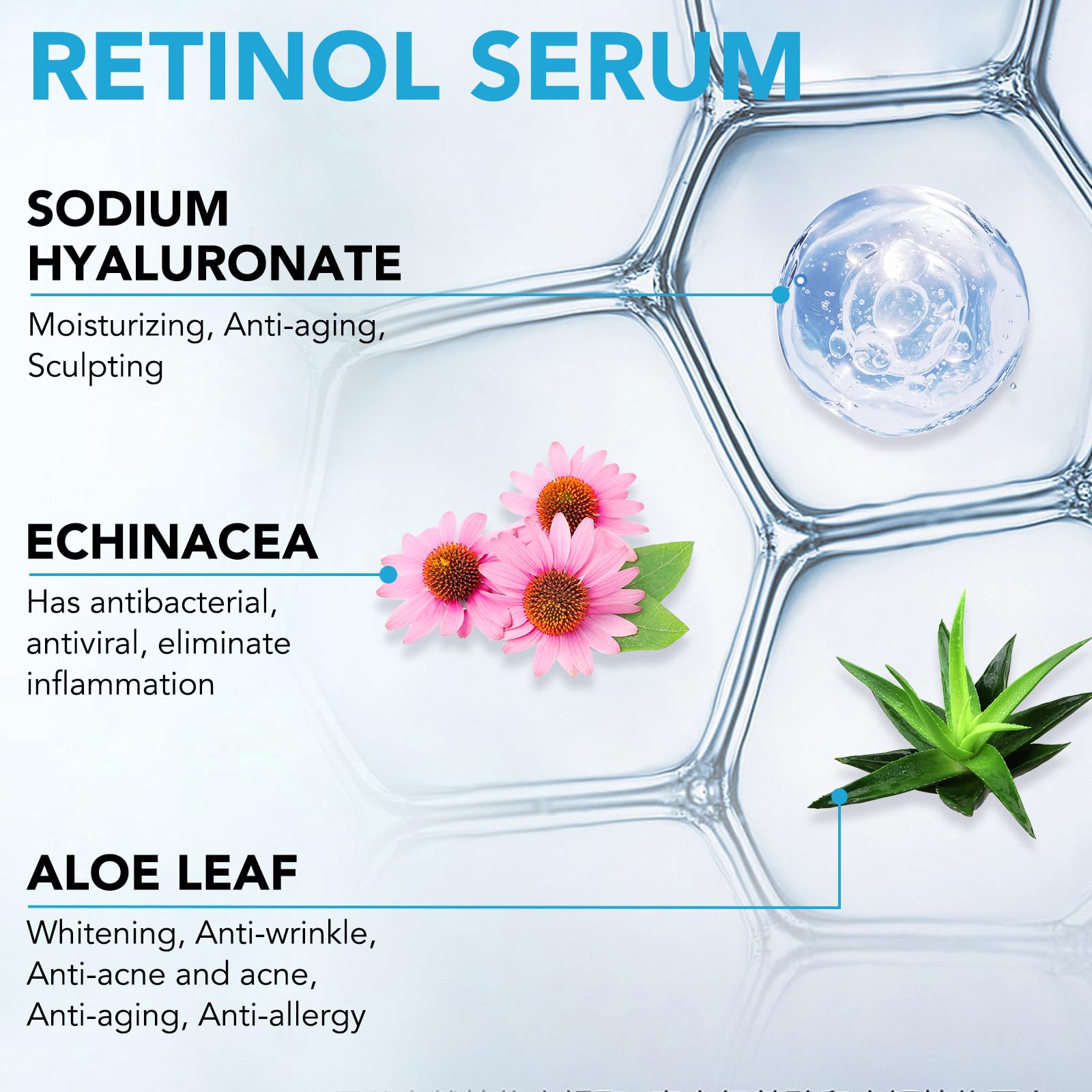 ELBBUB Hyaluronic Acid Serum for Face - Anti Aging & Moisturizing Wrinkle Seru - ELBBUB Official Product View 7
