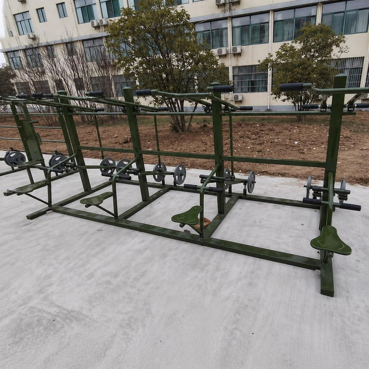 Outdoor Fitness Equipment Steel Calisthenics Frame - Yunmeryker Official Imagery - 8