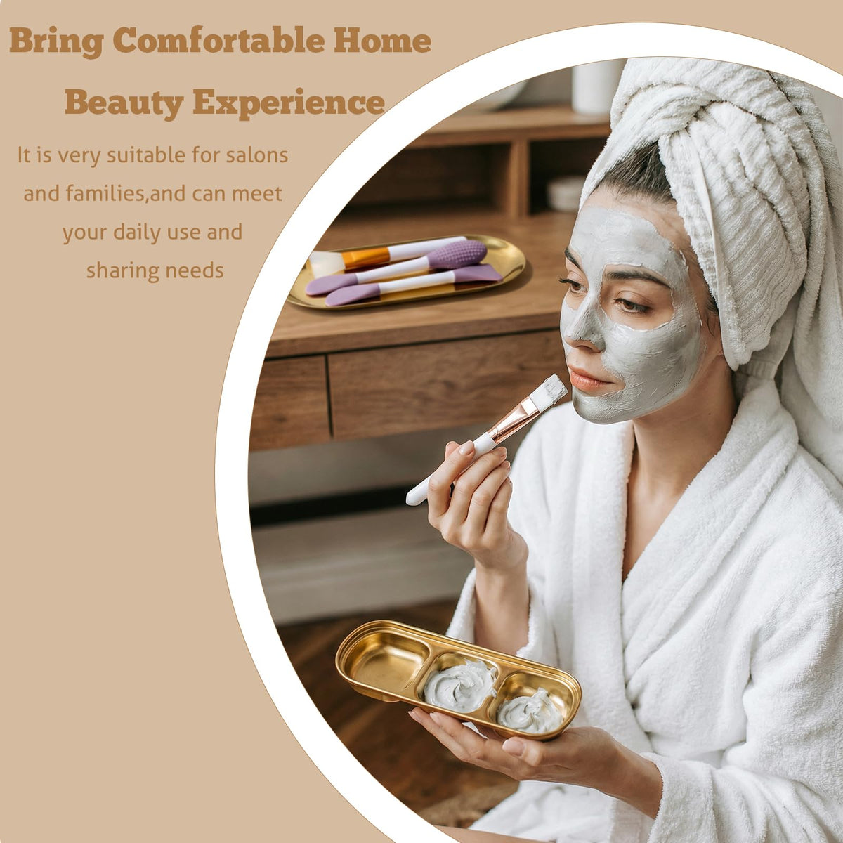 9 Pcs Esthetician Supplies Esthetician Bowls Home Diy - LJMSSAI Official Imagery - 6