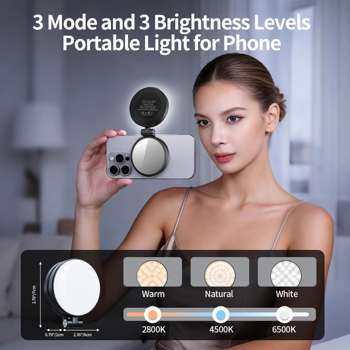 3 in 1 Magnetic Vlogging Kit for iPhone Android YouTube - yAyusi Official Imagery - 6