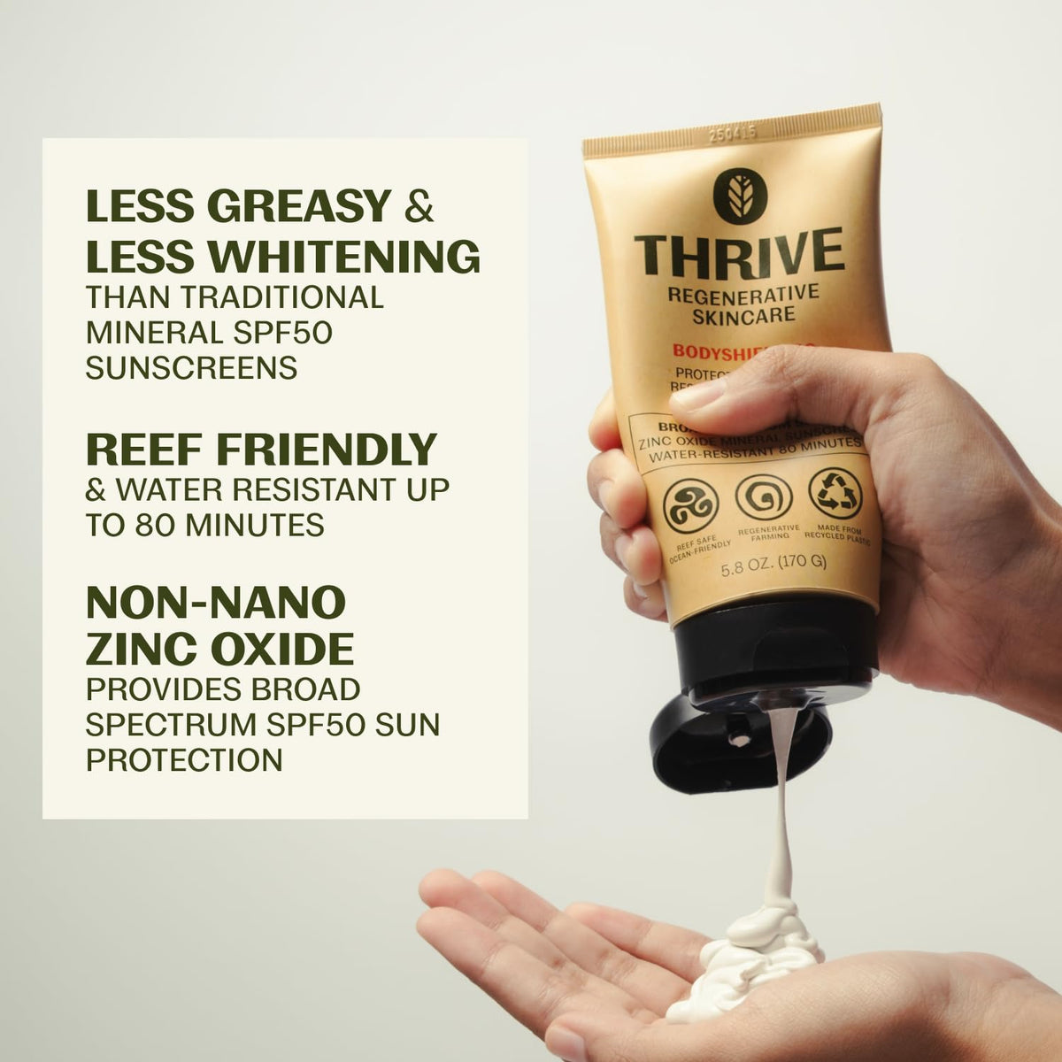 Thrive Natural Care Reef Safe Sunscreen SPF50 - Thrive Natural Care Official Imagery - 3