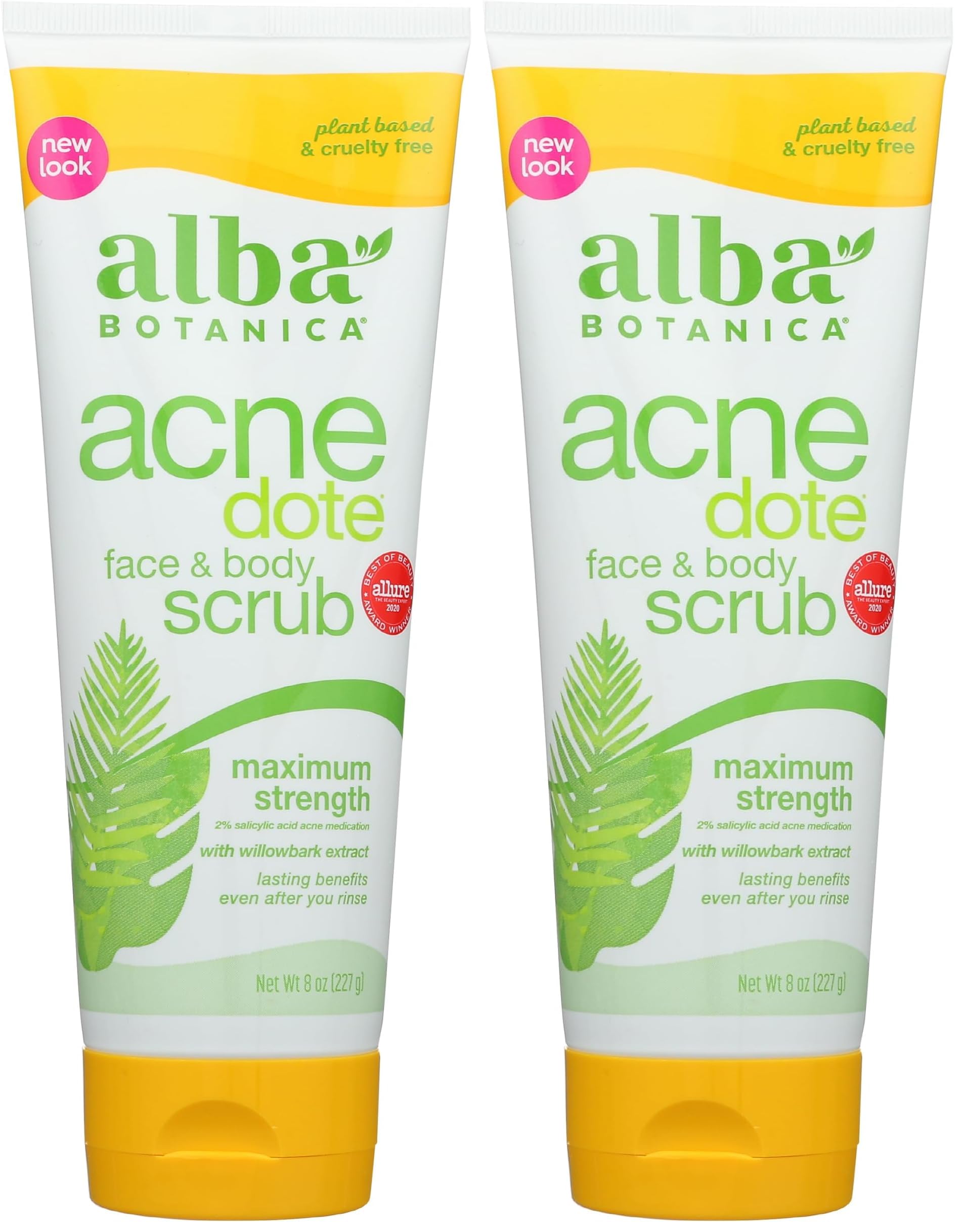 Alba Botanica Acnedote Maximum Strength Face & Body Scrub for Acne Treatment, - Alba Botanica Official Product View 10