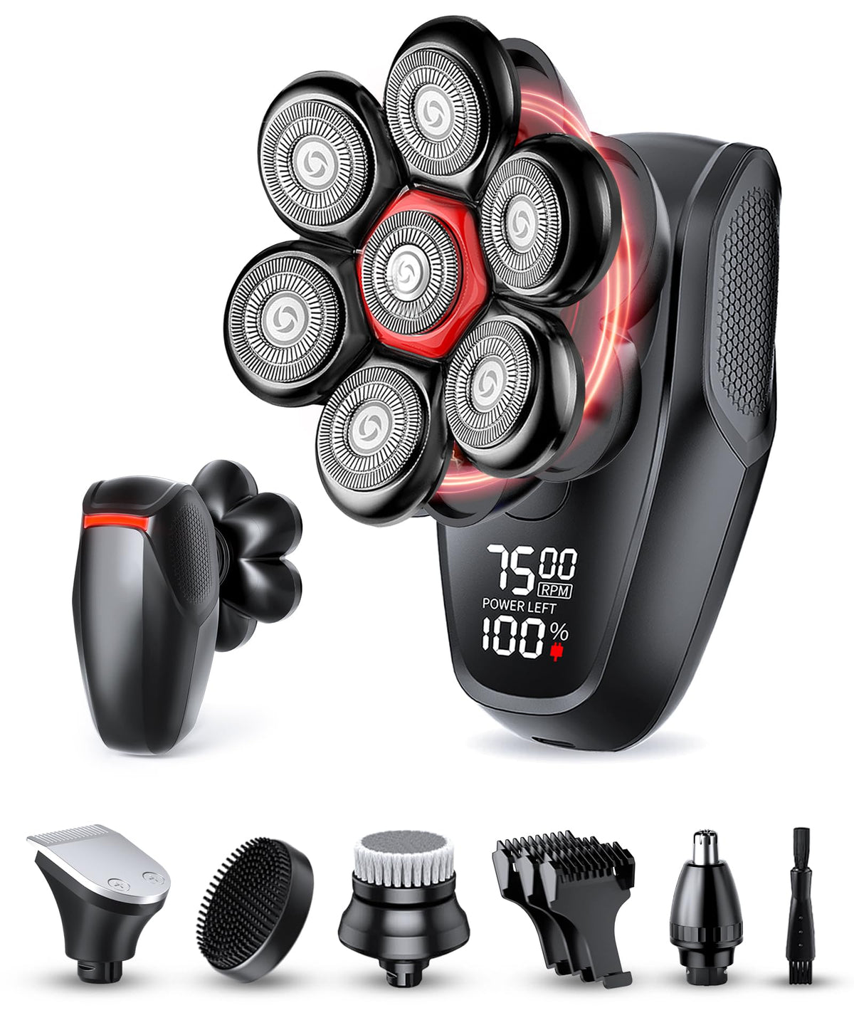 Head Shavers for Bald Men 5 in 1 Men s Grooming Kit IPX8 - Arokart Official Imagery - 2
