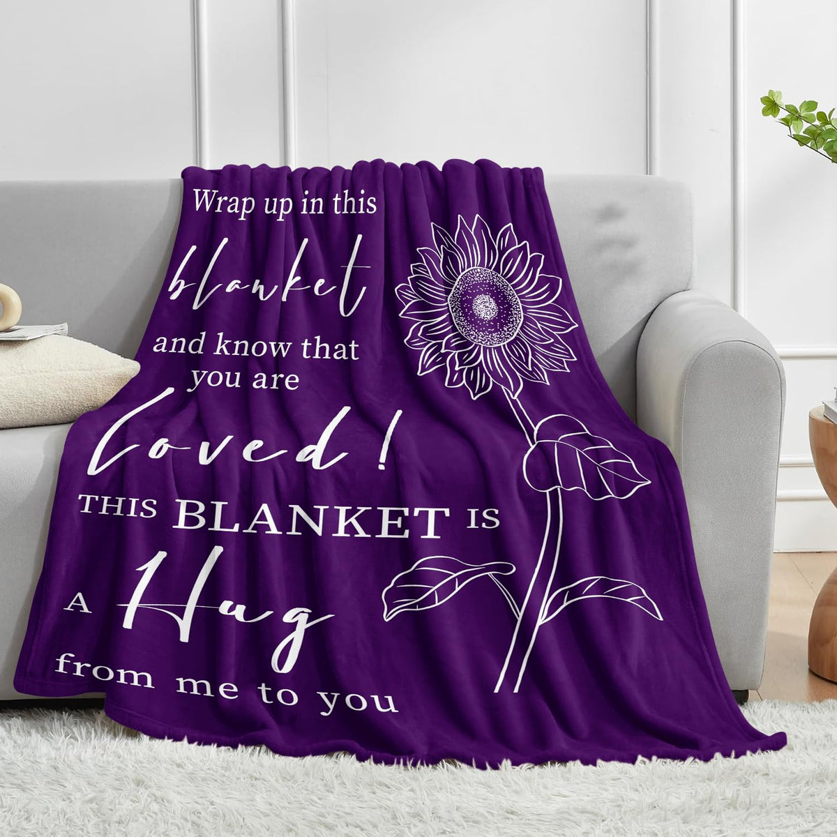 Get Well Gifts for Women After Surgery Hug Comfort Blanket - Rakoviol Official Imagery - 7