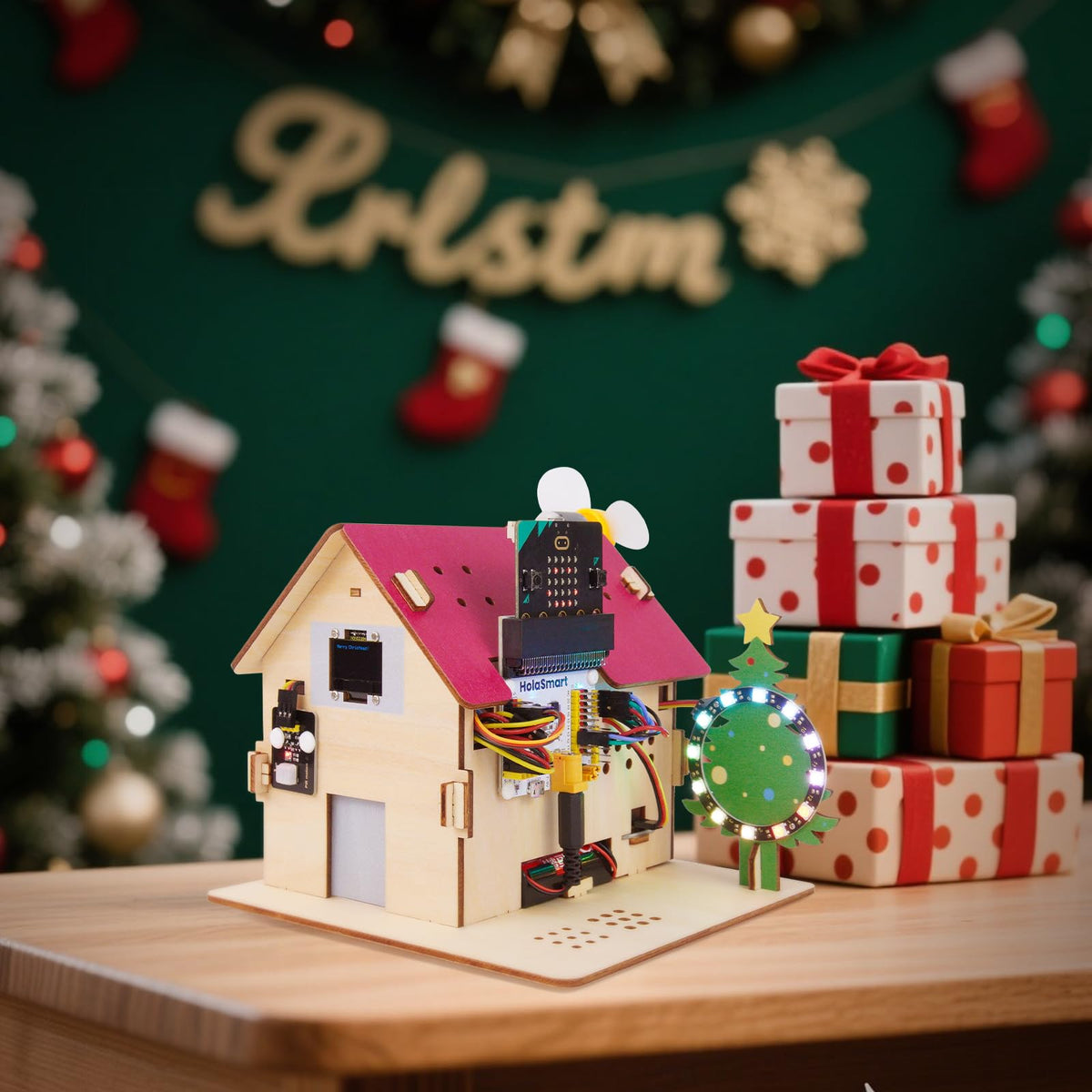 Microbit Smart Home Kit for Microbit V1 and V2 Electronics - HOLASMART Official Imagery - 3