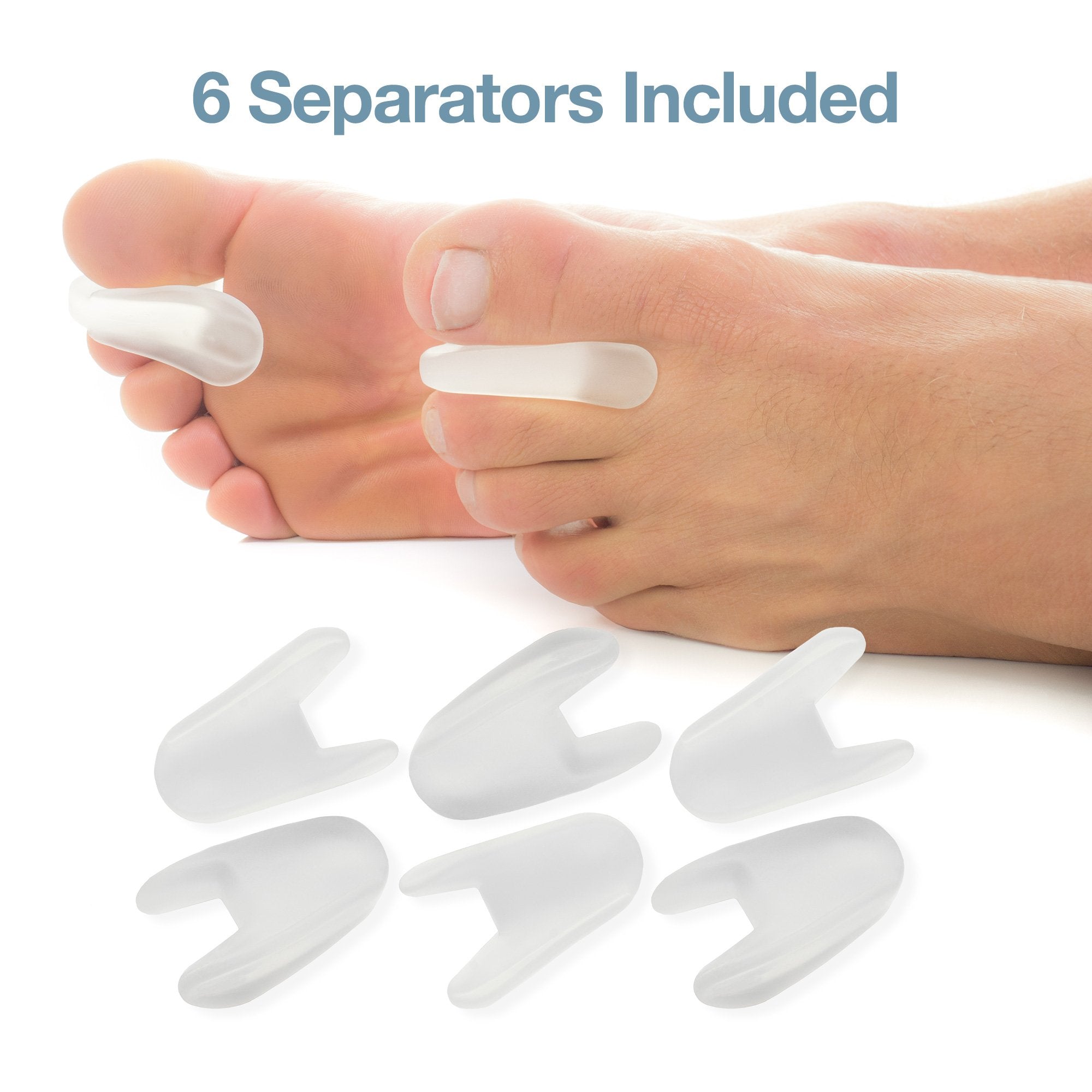 ZenToes Toe Separators for Bunion Pain Relief – Large