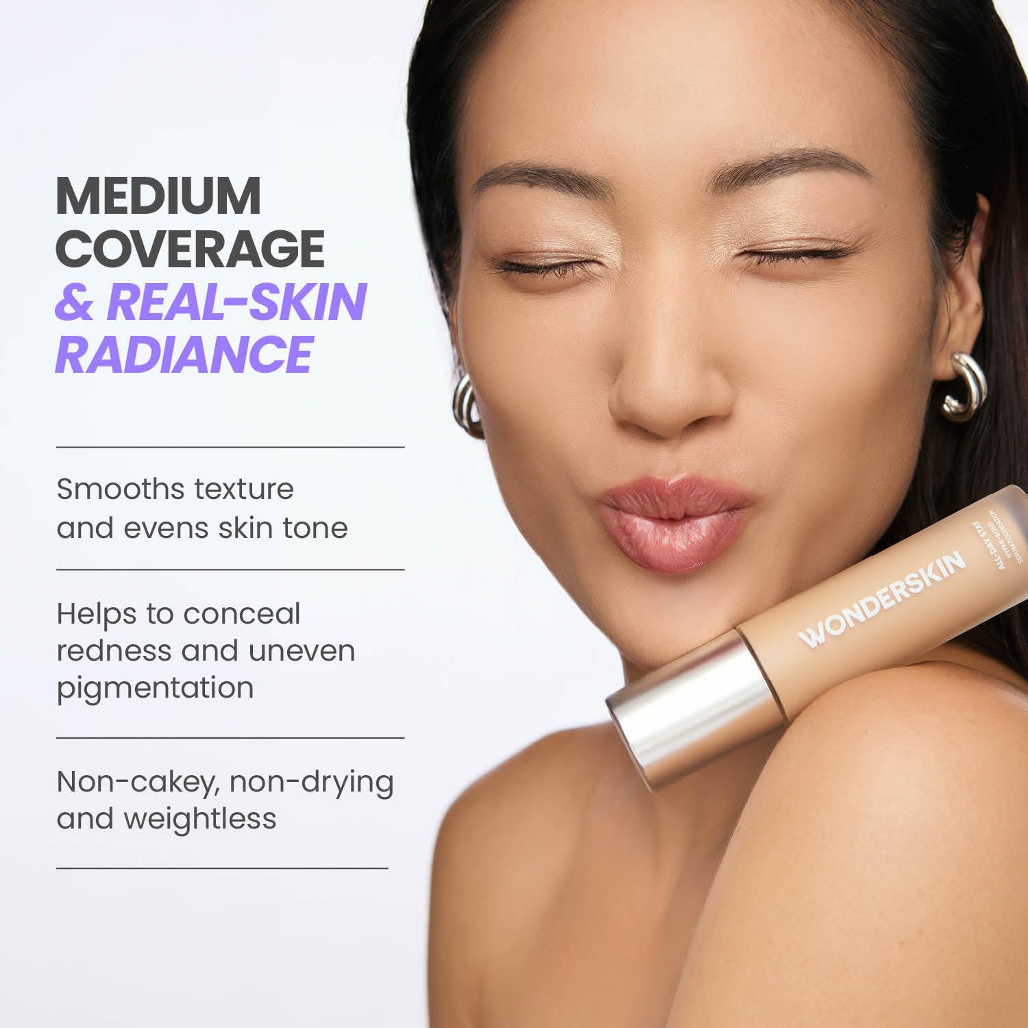 Wonderskin Serum Foundation - Hyper Bond All-Day Stay Waterproof Makeu - View 9