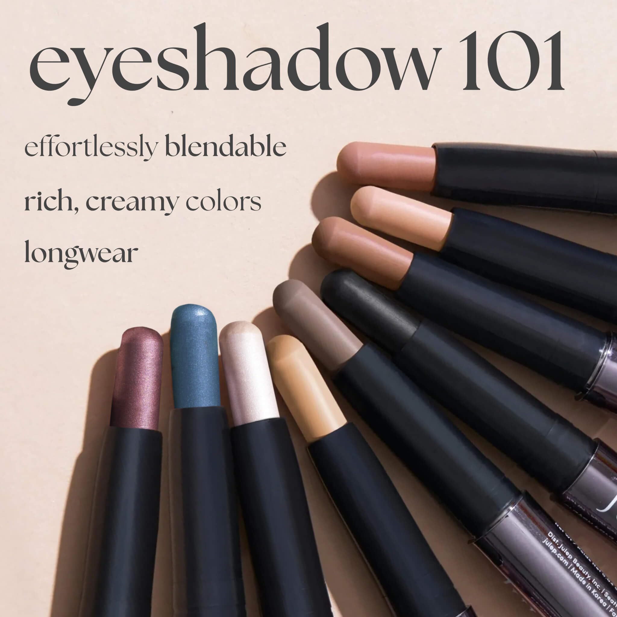 Julep Eyeshadow 101 Crème-to-Powder Eyeshadow Stick, Rose Shimmer - View 5