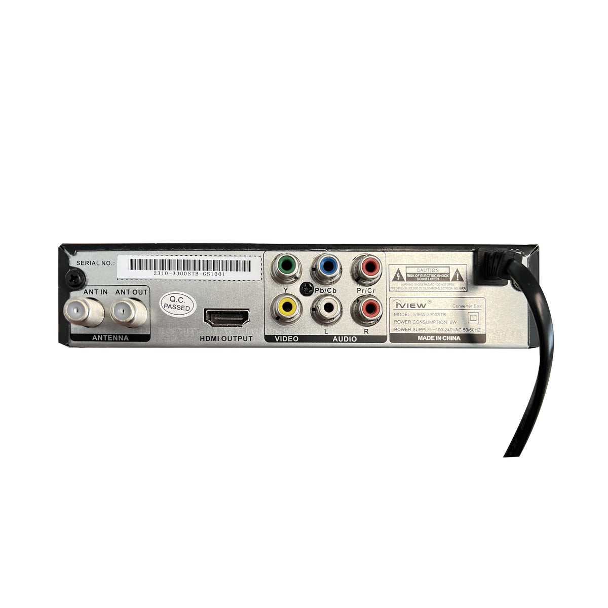 iView 3300STB ATSC Converter Box with Recording Media Player - IVIEW Official Imagery - 3
