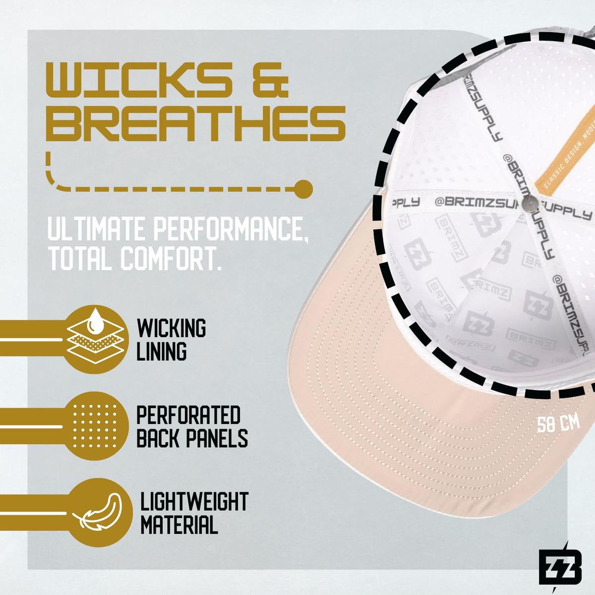 Outdoor Performance Hat - BRIMZ Official Imagery - 4