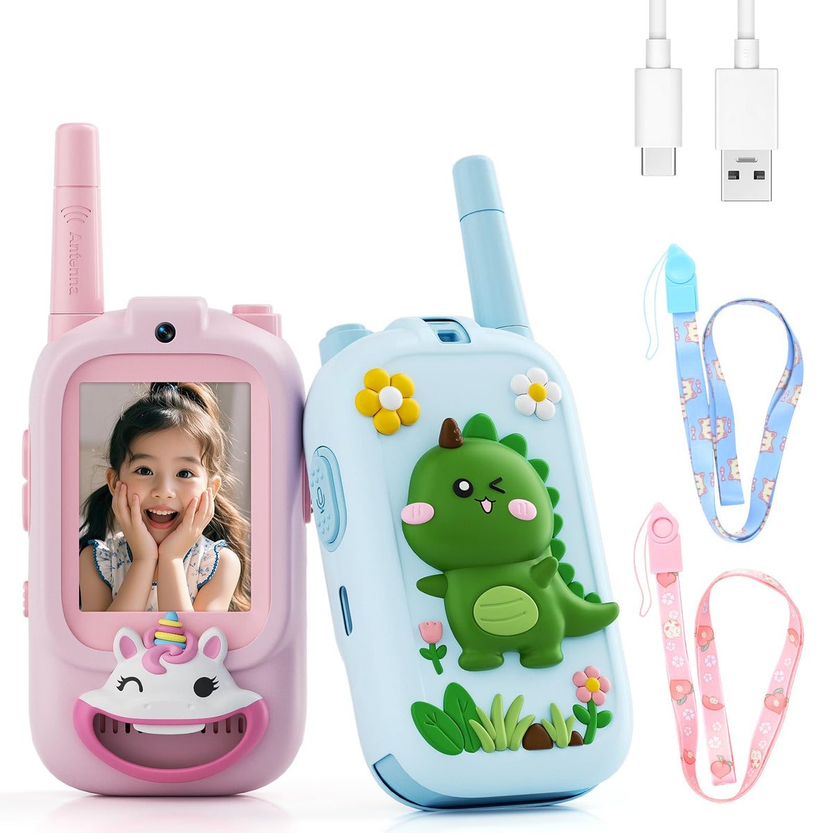 Video Walkie Talkies for Kids Kids Walkie Talkies 2 Pack - FHskFH Official Imagery - 2