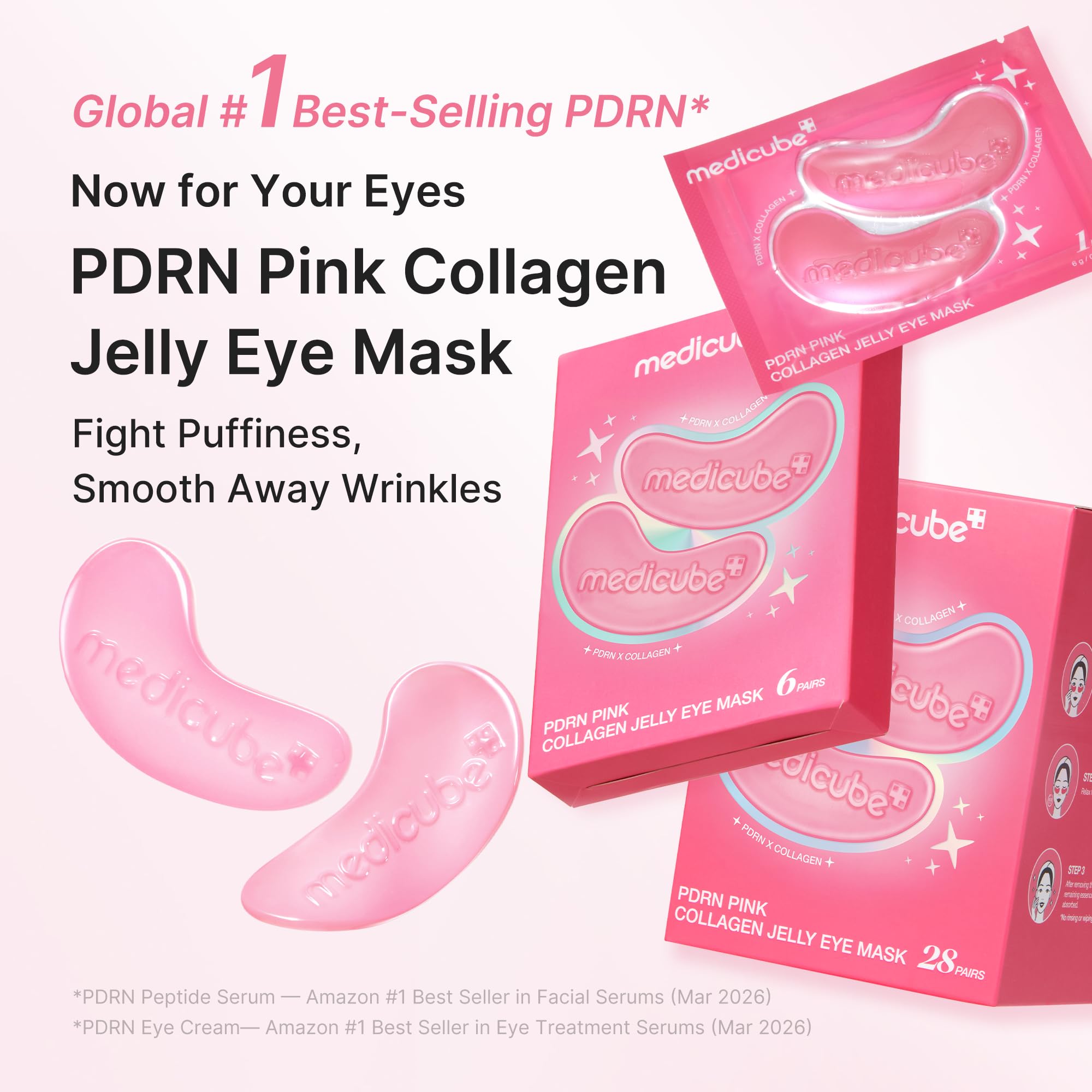 medicube Jelly Eye Mask PDRN Pink Collagen - medicube