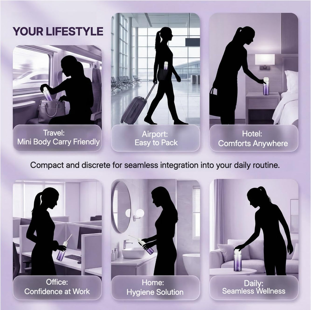 Portable Bidet for Travel Camping Postpartum - YunQian Official Imagery - 5
