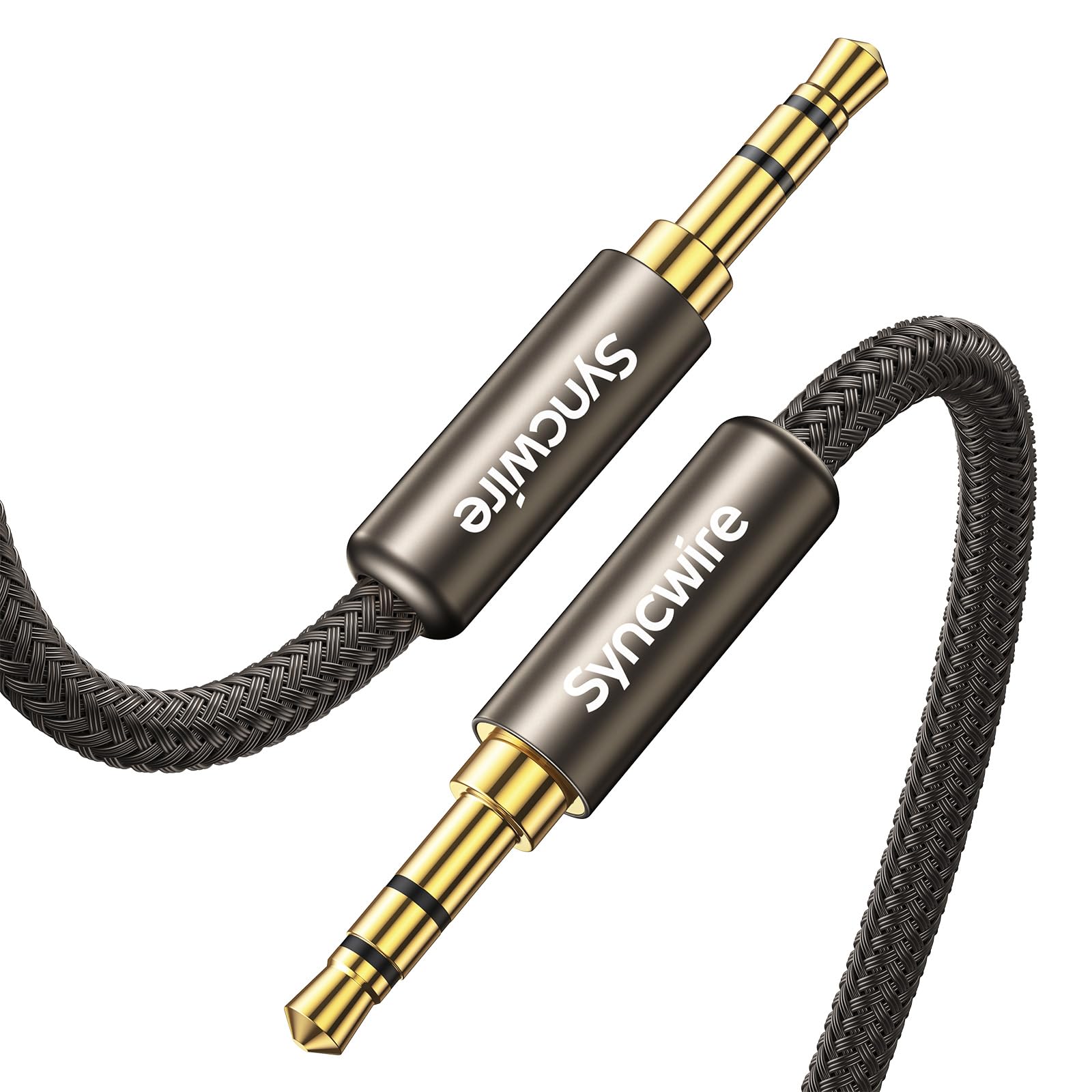 Syncwire Long Aux Cable 6.5Ft- Auxiliary Audio Cable for Headphon by SYNCWIRE - Angle View 10