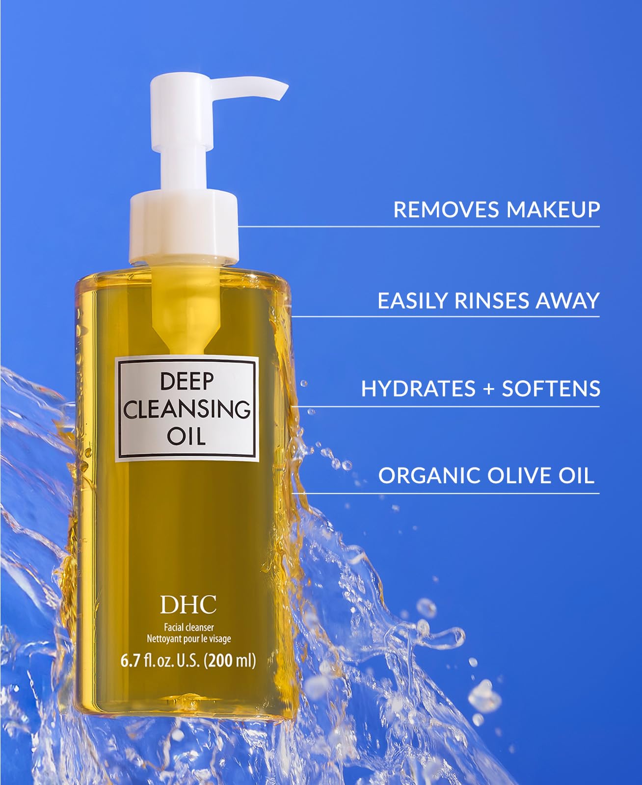 DHC Deep Cleansing Oil and Lip Cream Set, J-Beauty Bestsellers, 2-Piece Set - DHC Official Product View 3