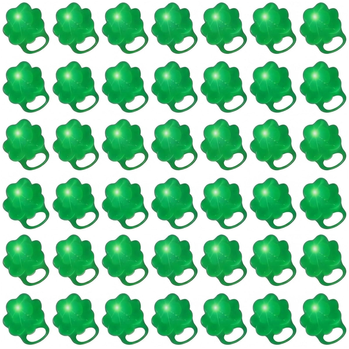 Vinsot 36 Pack St Patrick s Day Shamrocks Clover Lucky LED - Vinsot Official Imagery - 8