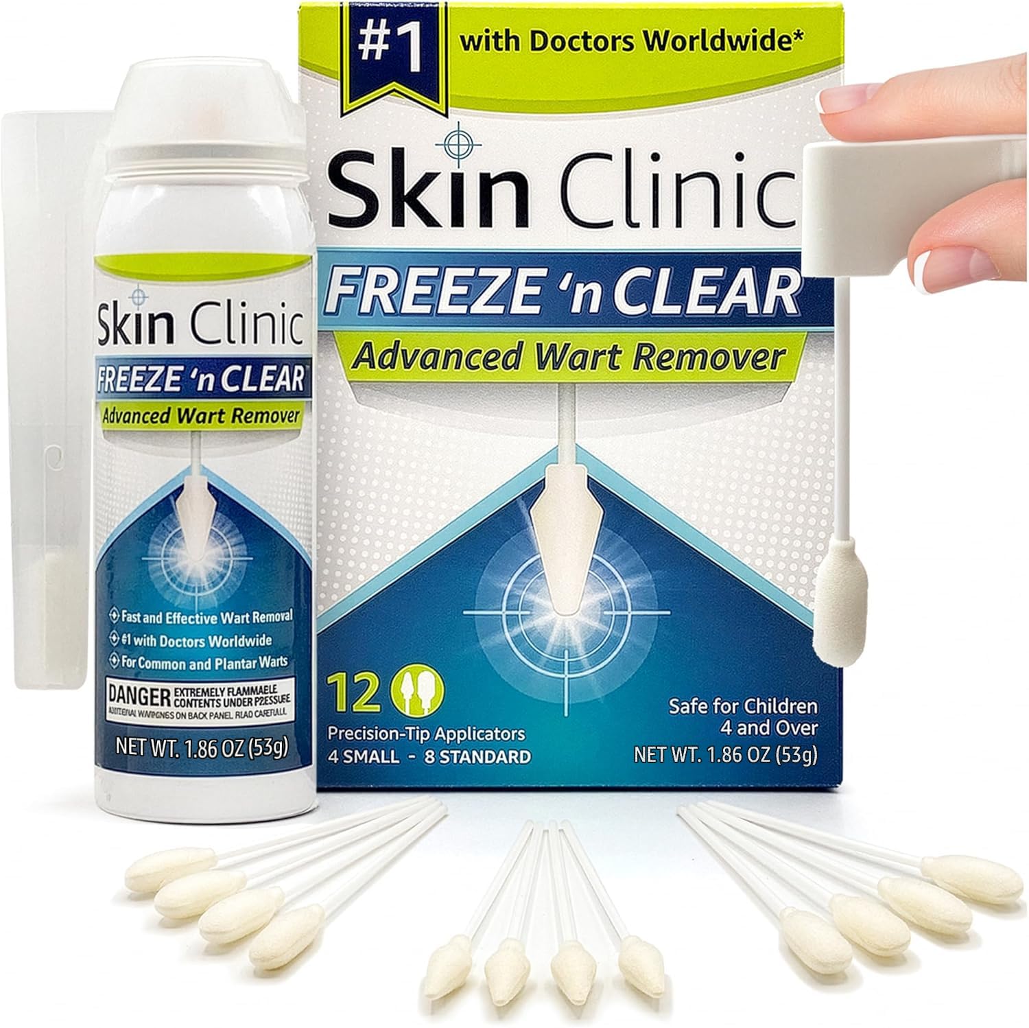 Skin Clinic Freeze 'n Clear Advanced Wart Remover - Product Imagery