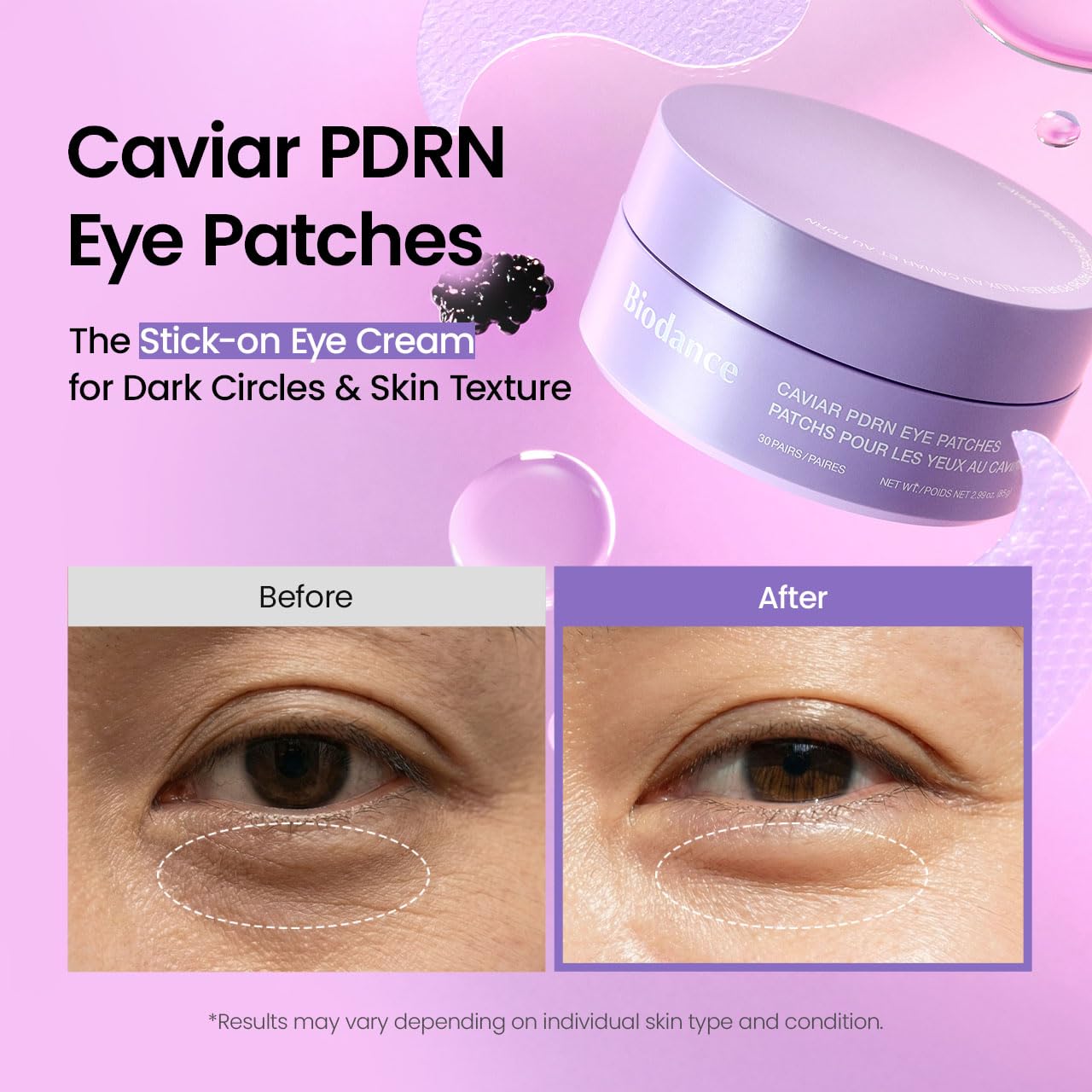 BIODANCE Hydrogel Eye Patches for Under Eye - BIODANCE