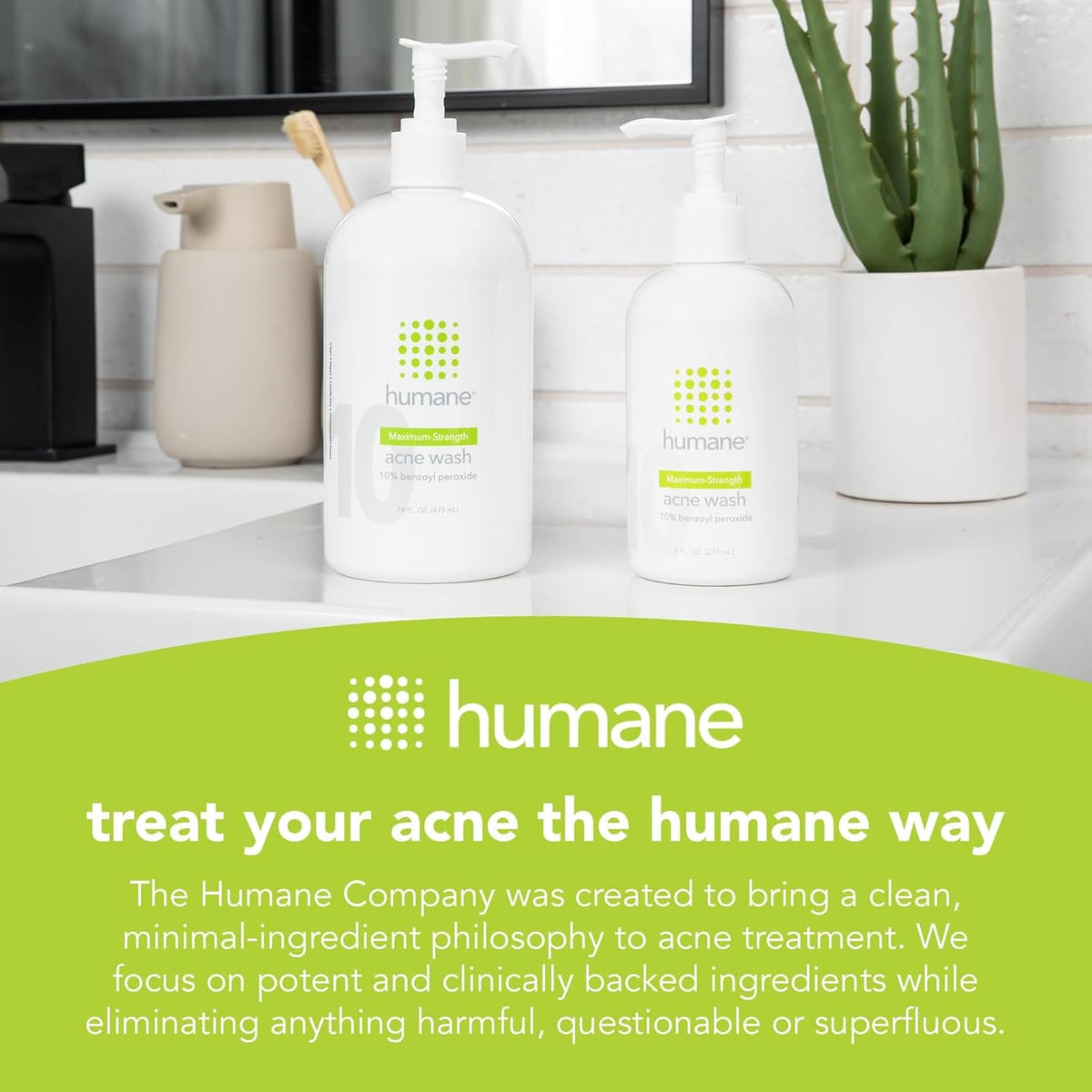 humane Benzoyl Peroxide Body Wash - humane Official Imagery - 8