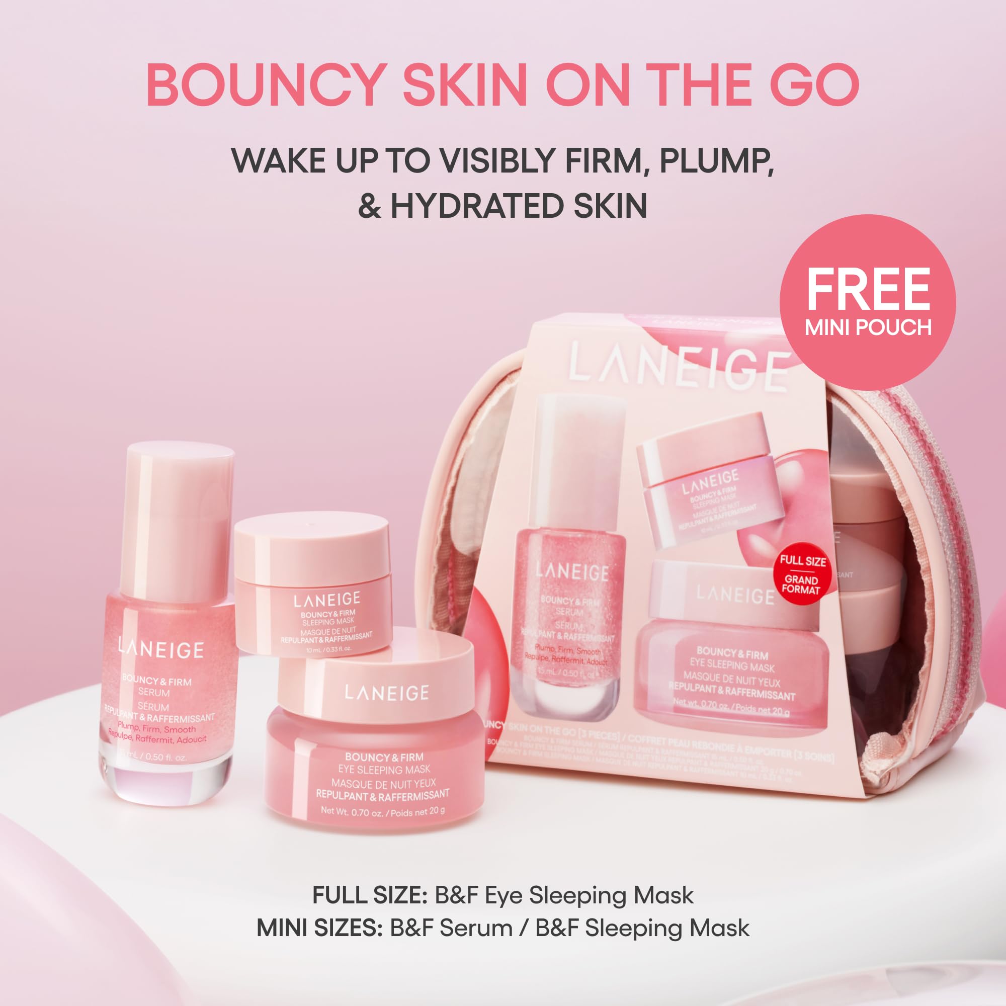 LANEIGE Bouncy &amp; Firm Sleeping Mask: Korean Overnight Face - Generic