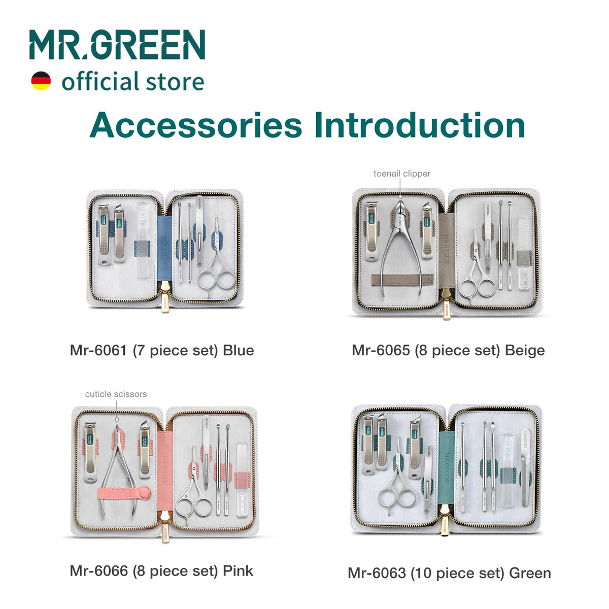 MR GREEN Fashion Imprint Manicure Sets Professional Nail - MR.GREEN Official Imagery - 4